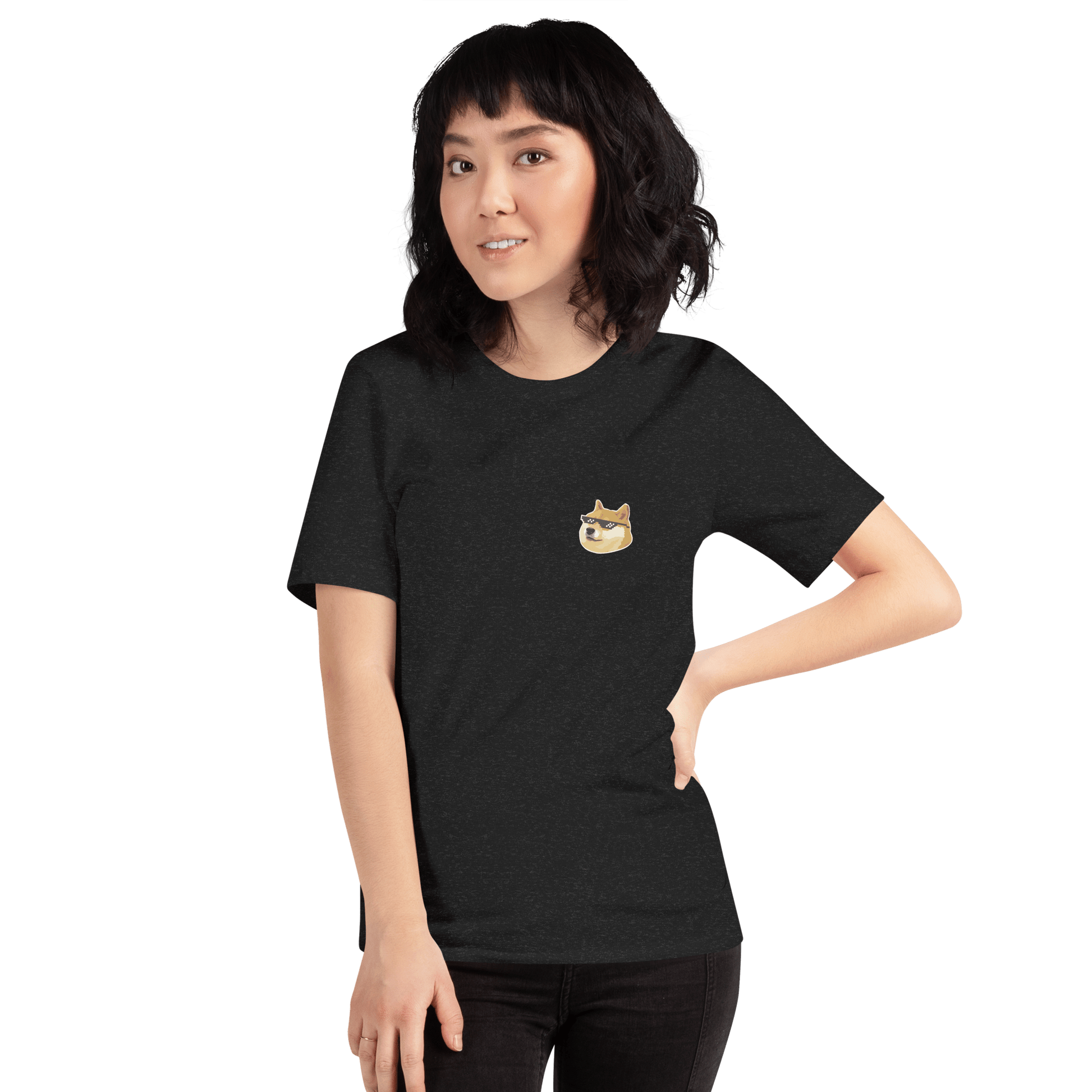 Doge Classic T-Shirt Meme - Dark Grey | Shirtposting