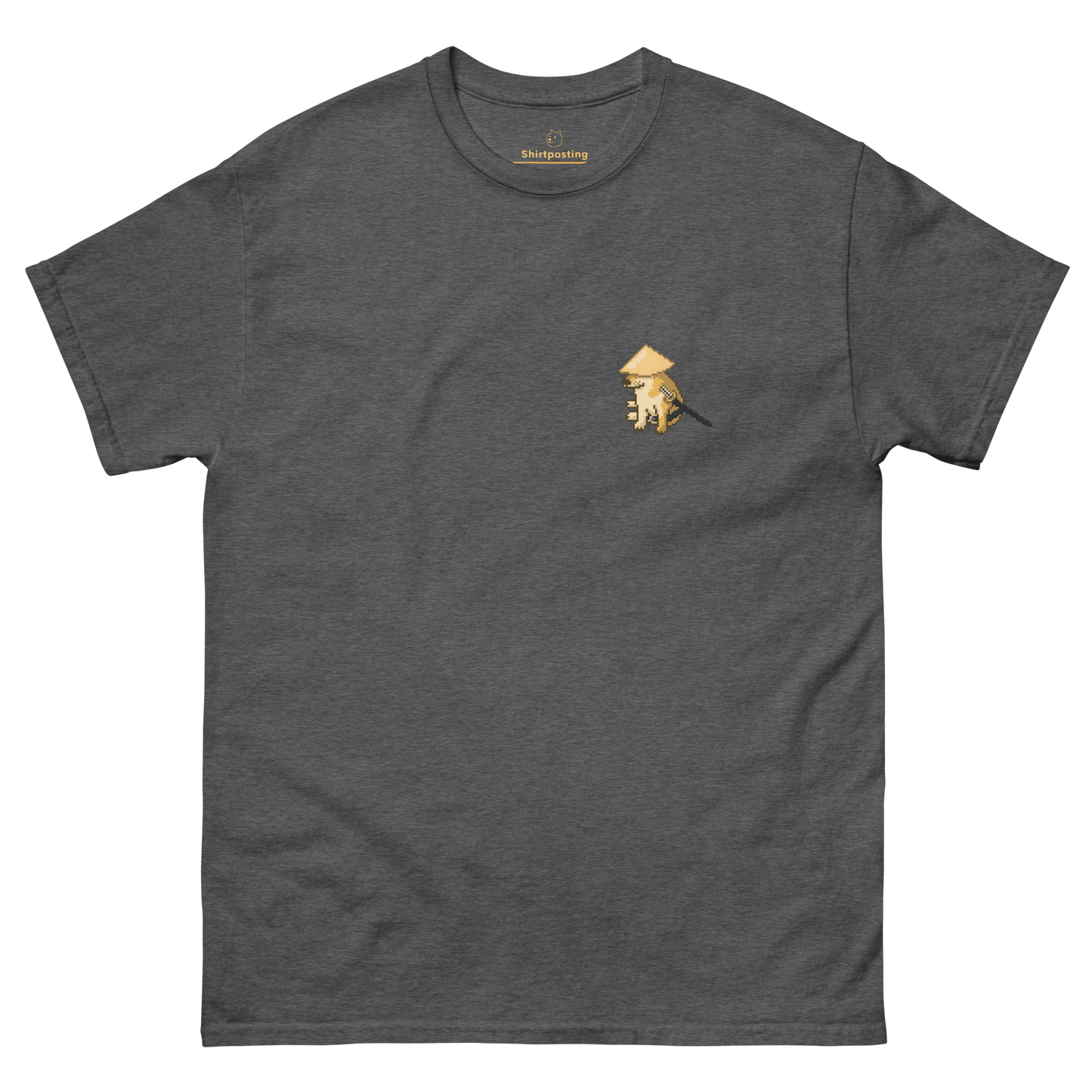 Doge Classic T-Shirt Meme - Dark Heather | Shirtposting