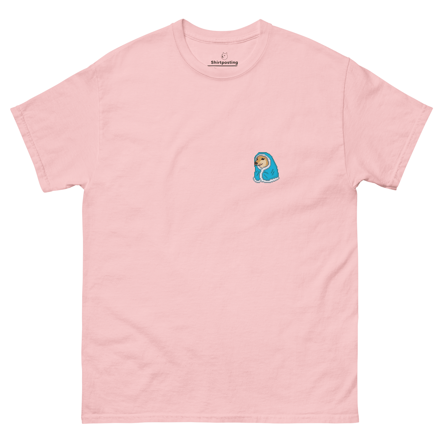 Doge Classic T-Shirt Meme - Light Pink | Shirtposting
