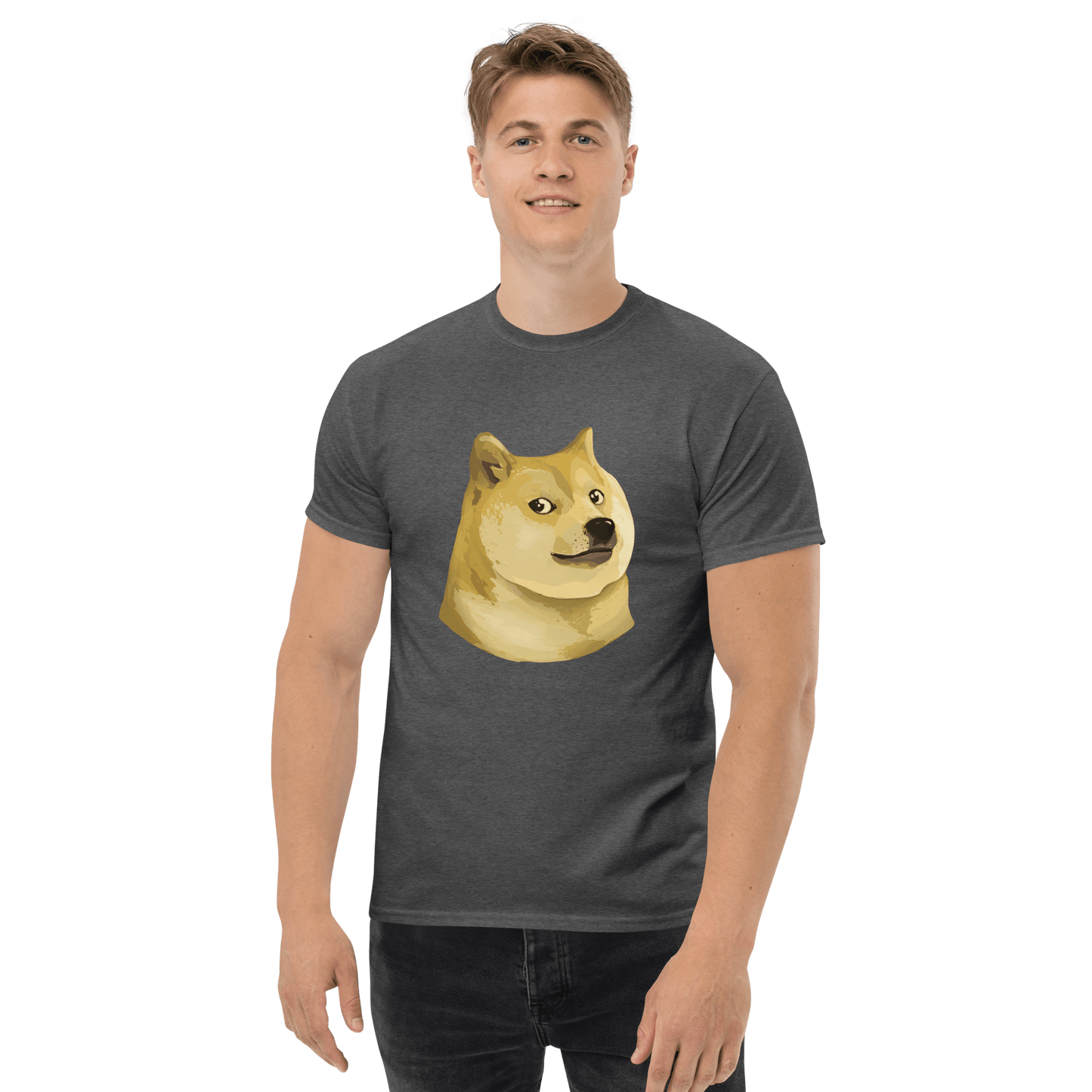 Doge Classic T-Shirt Meme - Military Green | Shirtposting