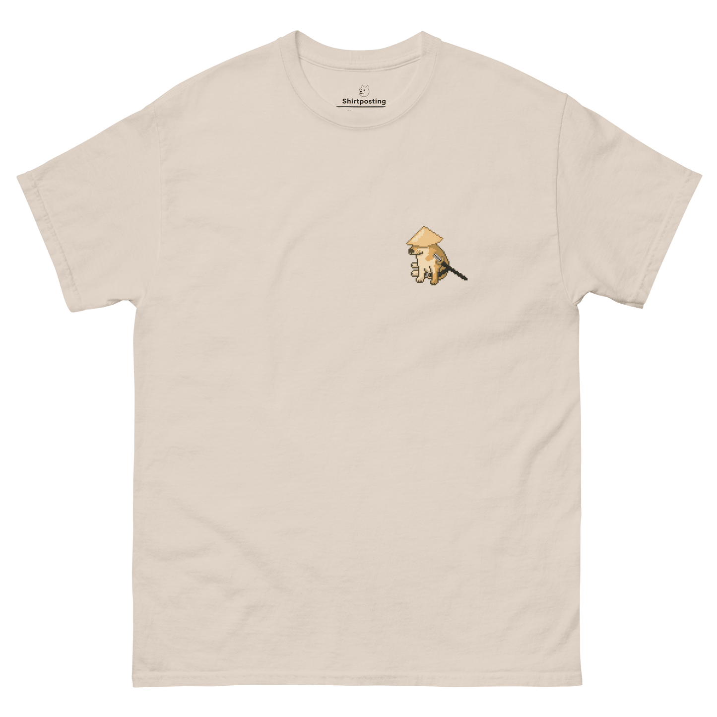 Doge Classic T-Shirt Meme - Natural | Shirtposting
