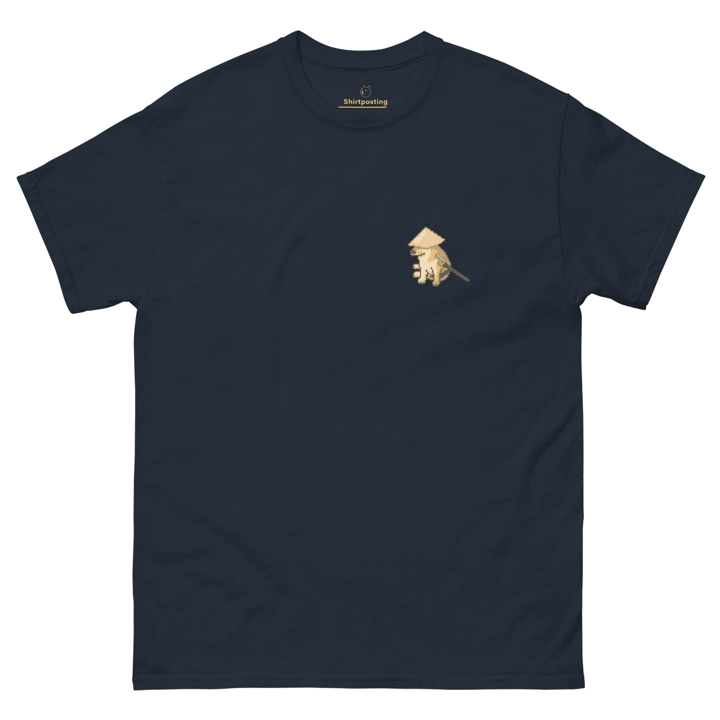 Doge Classic T-Shirt Meme - Navy | Shirtposting