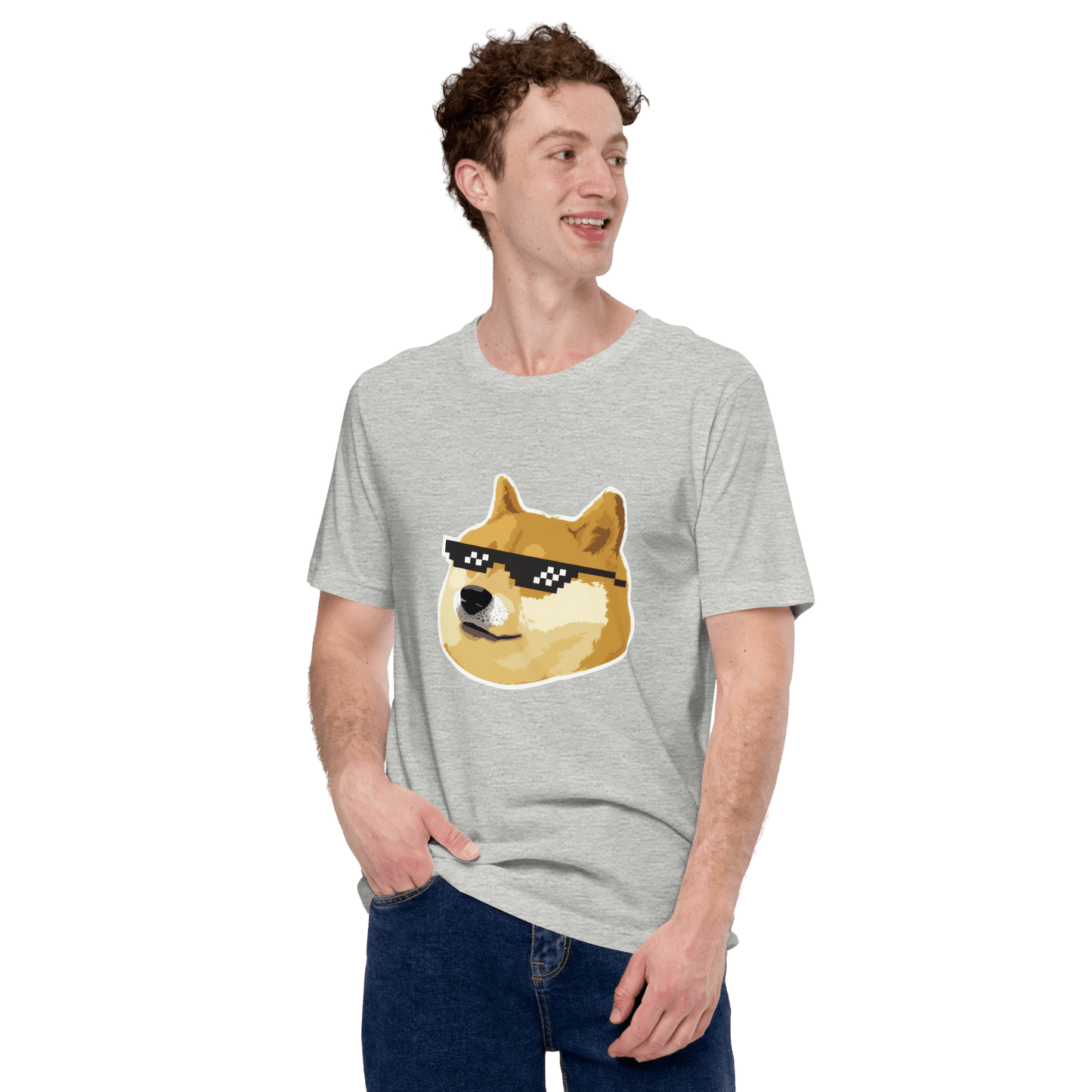Doge Classic T-Shirt Meme - Pink | Shirtposting