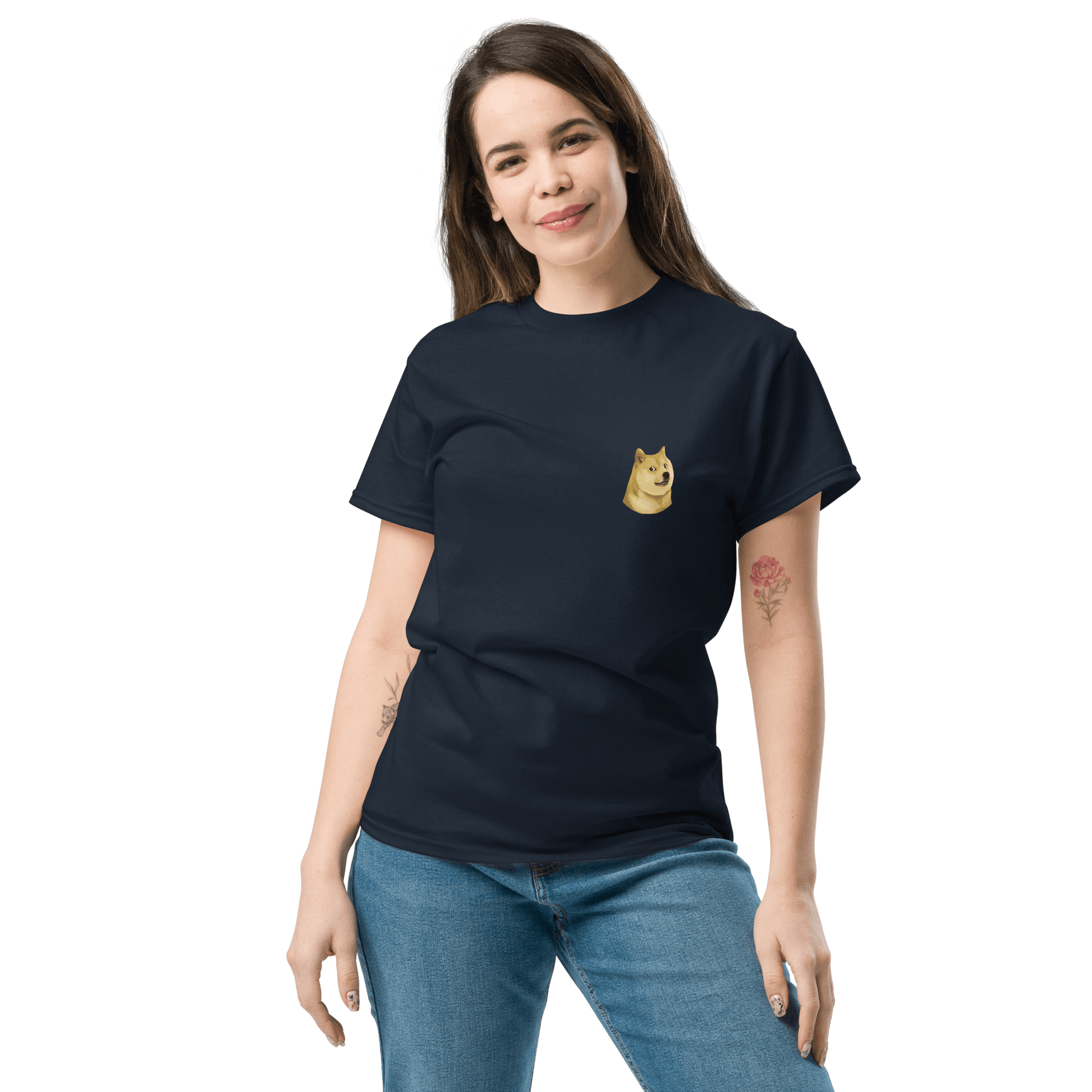 Doge Classic T-Shirt Meme - Royal | Shirtposting