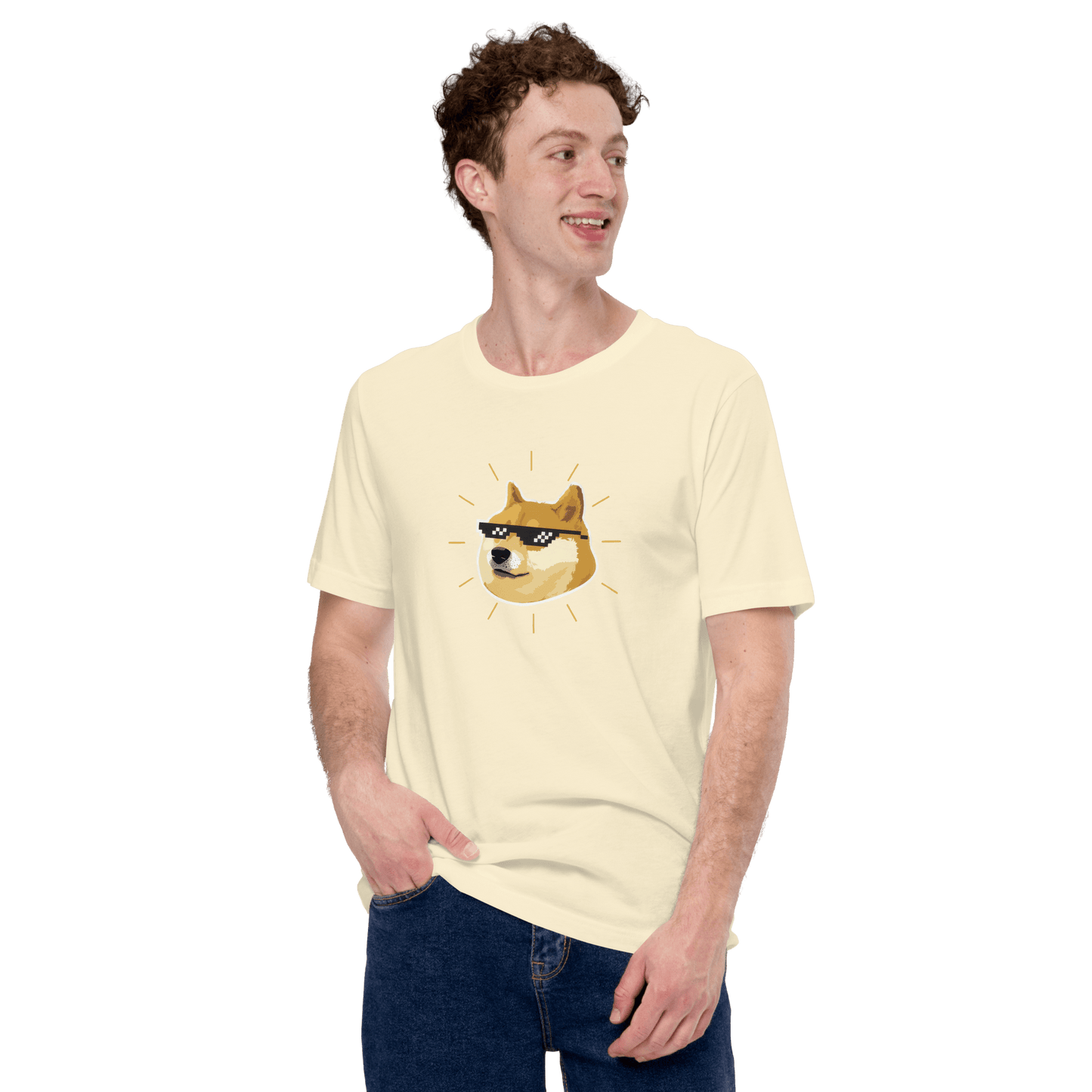 Doge Classic T-Shirt Meme - Soft Pink | Shirtposting