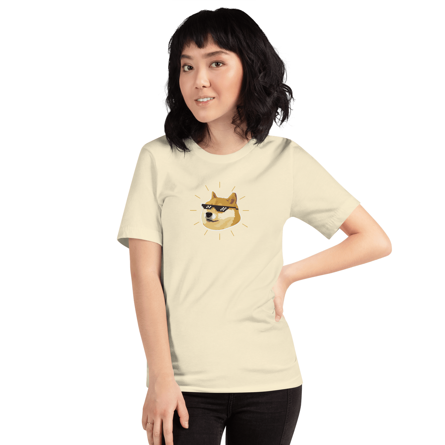 Doge Classic T-Shirt Meme - Soft Pink | Shirtposting