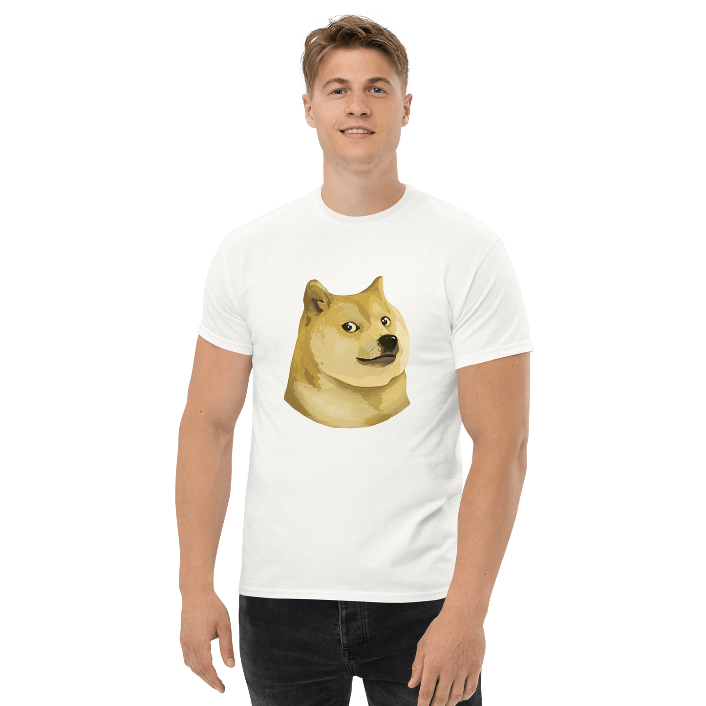 Doge Classic T-Shirt Meme - Yellow Haze | Shirtposting