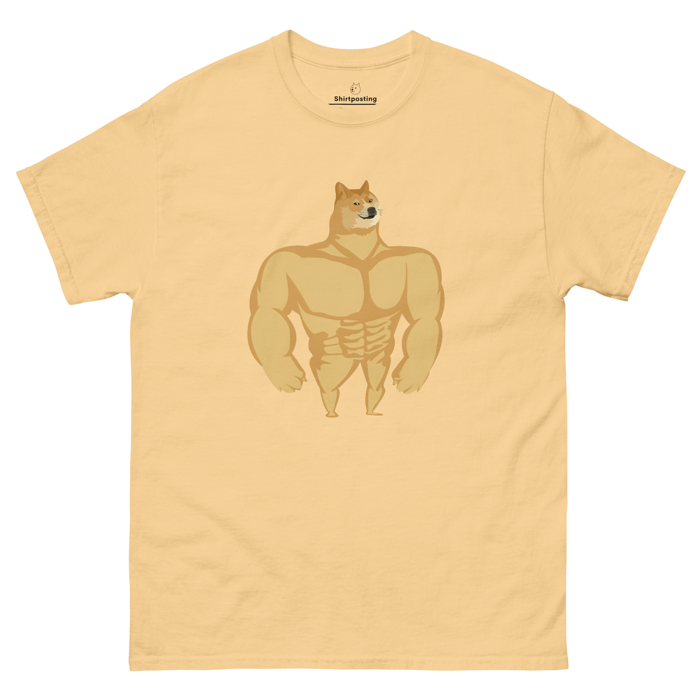 Doge Classic T-Shirt Meme - Yellow Haze | Shirtposting