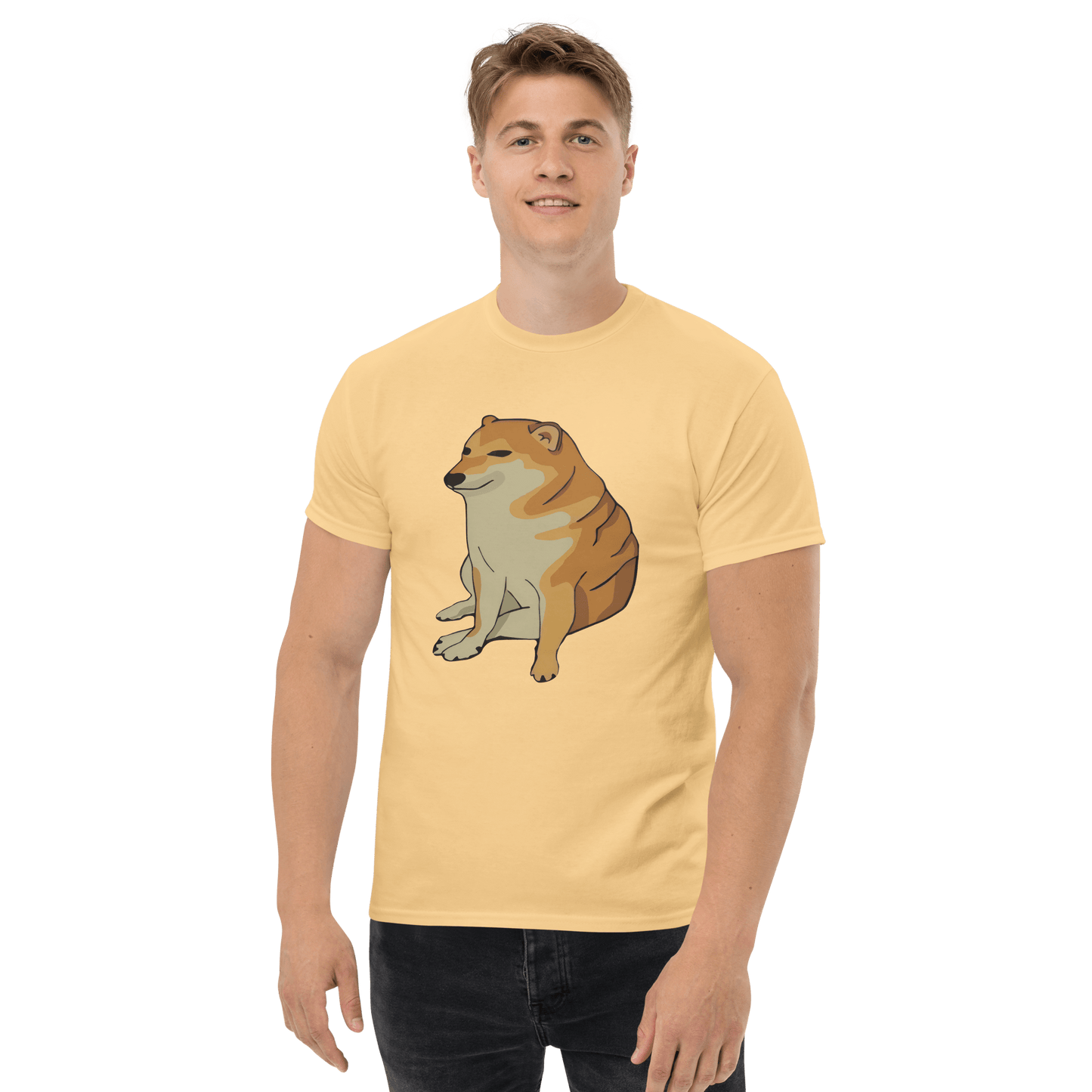Doge Classic T-Shirt Meme - Yellow Haze | Shirtposting