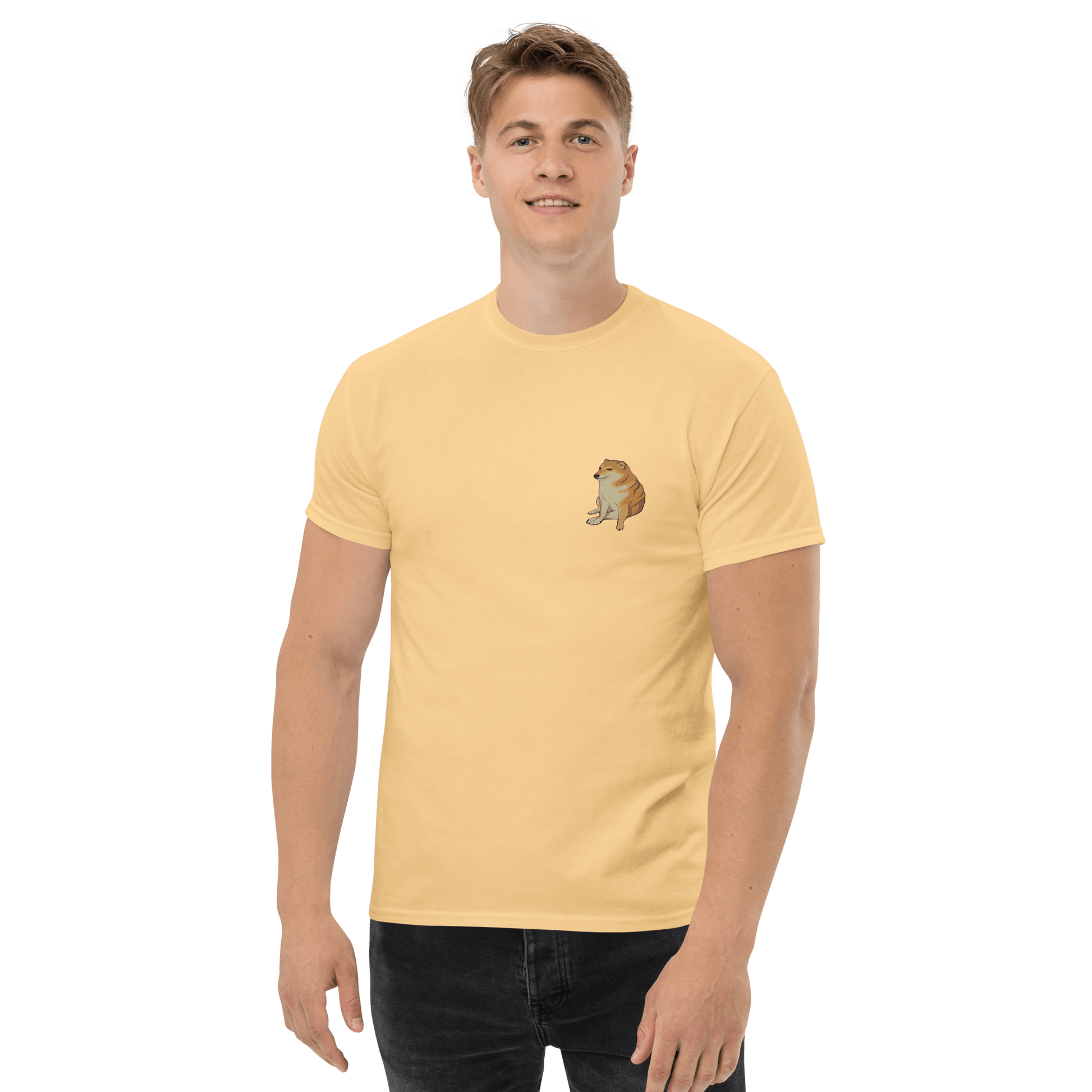 Doge Classic T-Shirt Meme - Yellow Haze | Shirtposting