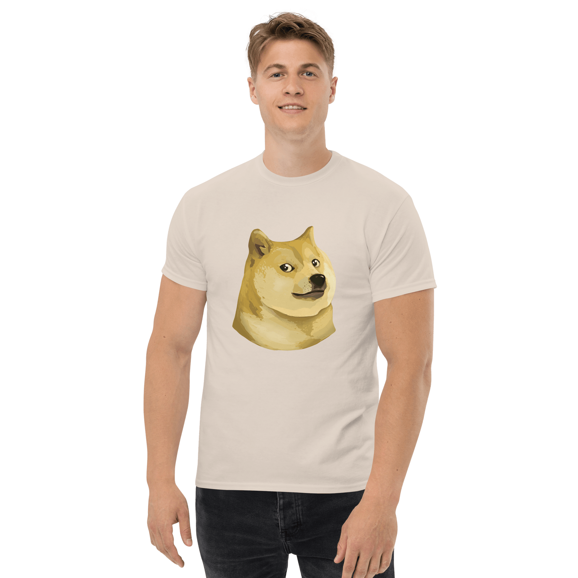 Doge Classic T-Shirt Meme - Yellow Haze | Shirtposting
