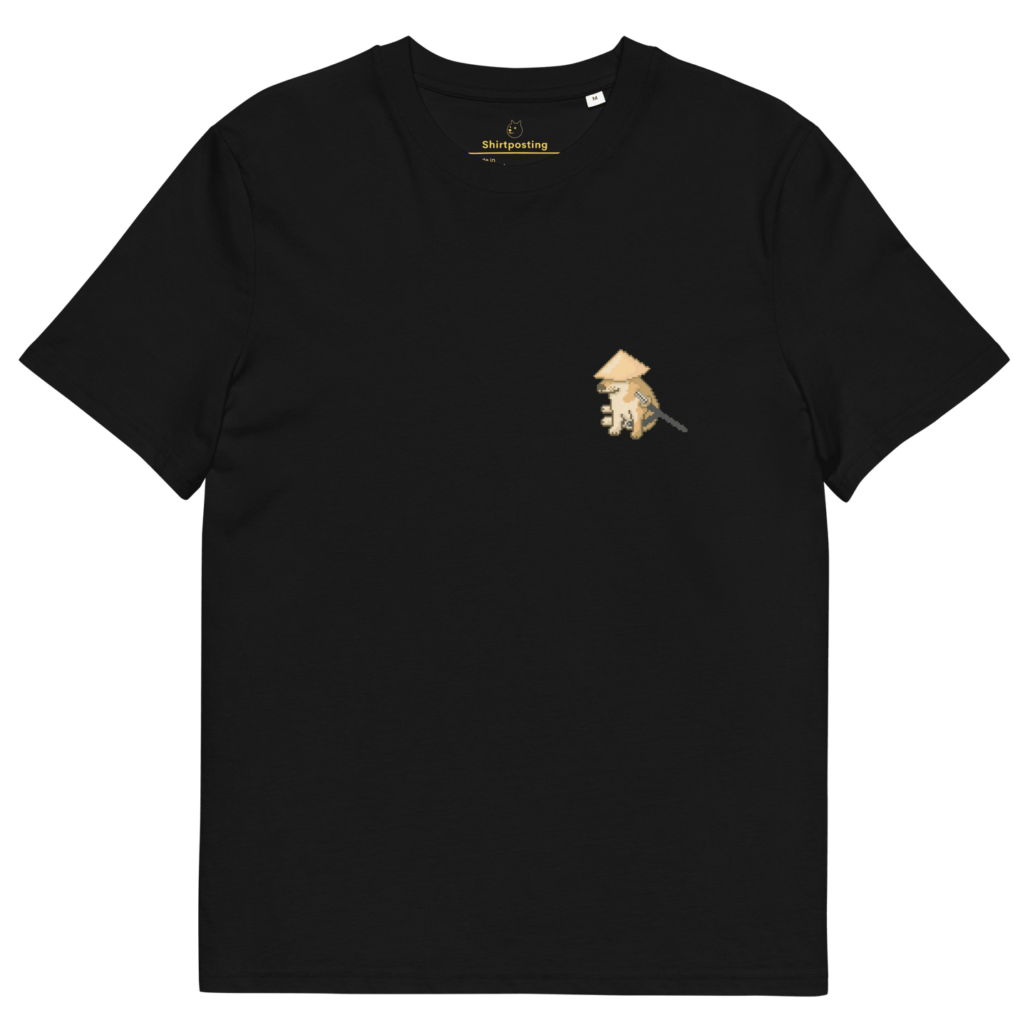 Doge Premium Organic T-Shirt Meme - Black | Shirtposting