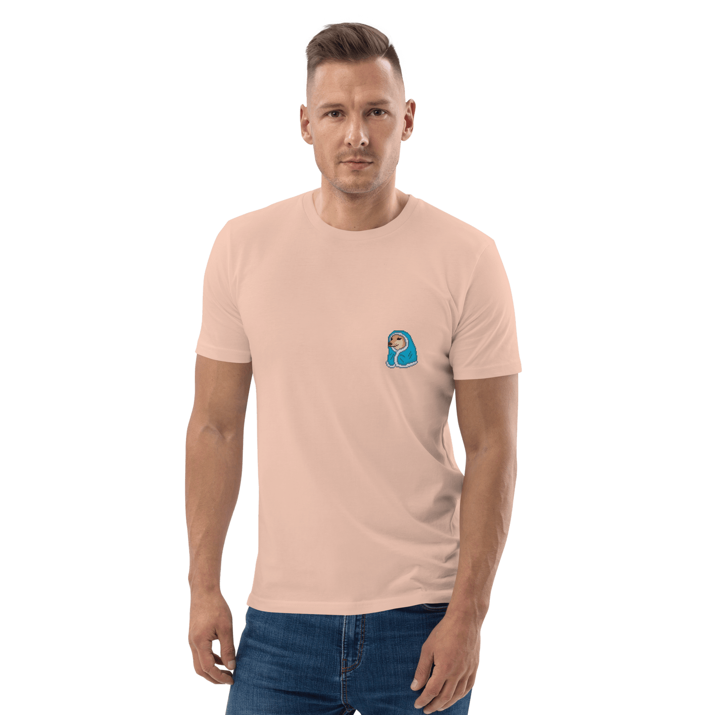 Doge Premium Organic T-Shirt Meme - Cotton Pink | Shirtposting