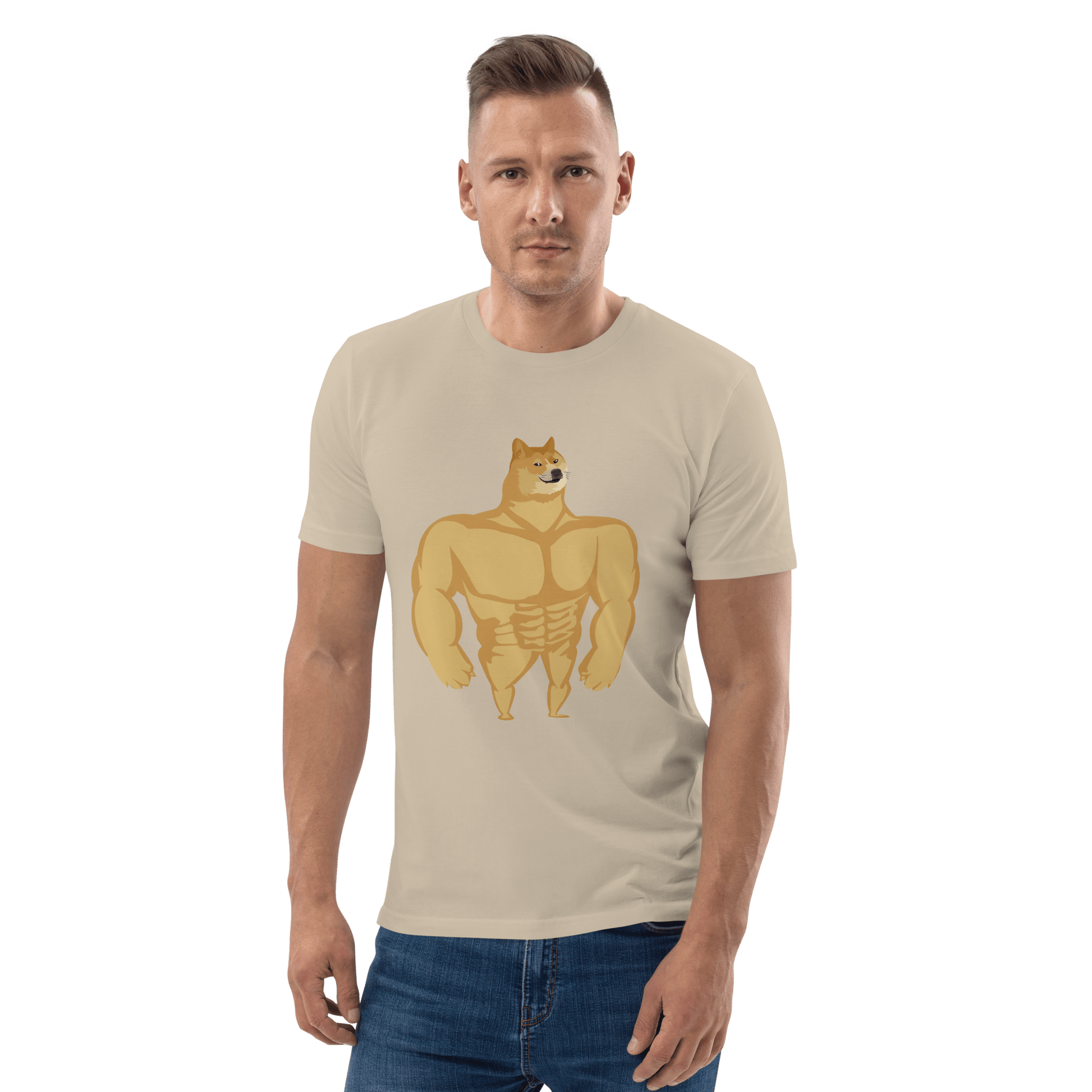 Doge Premium Organic T-Shirt Meme - Cotton Pink | Shirtposting