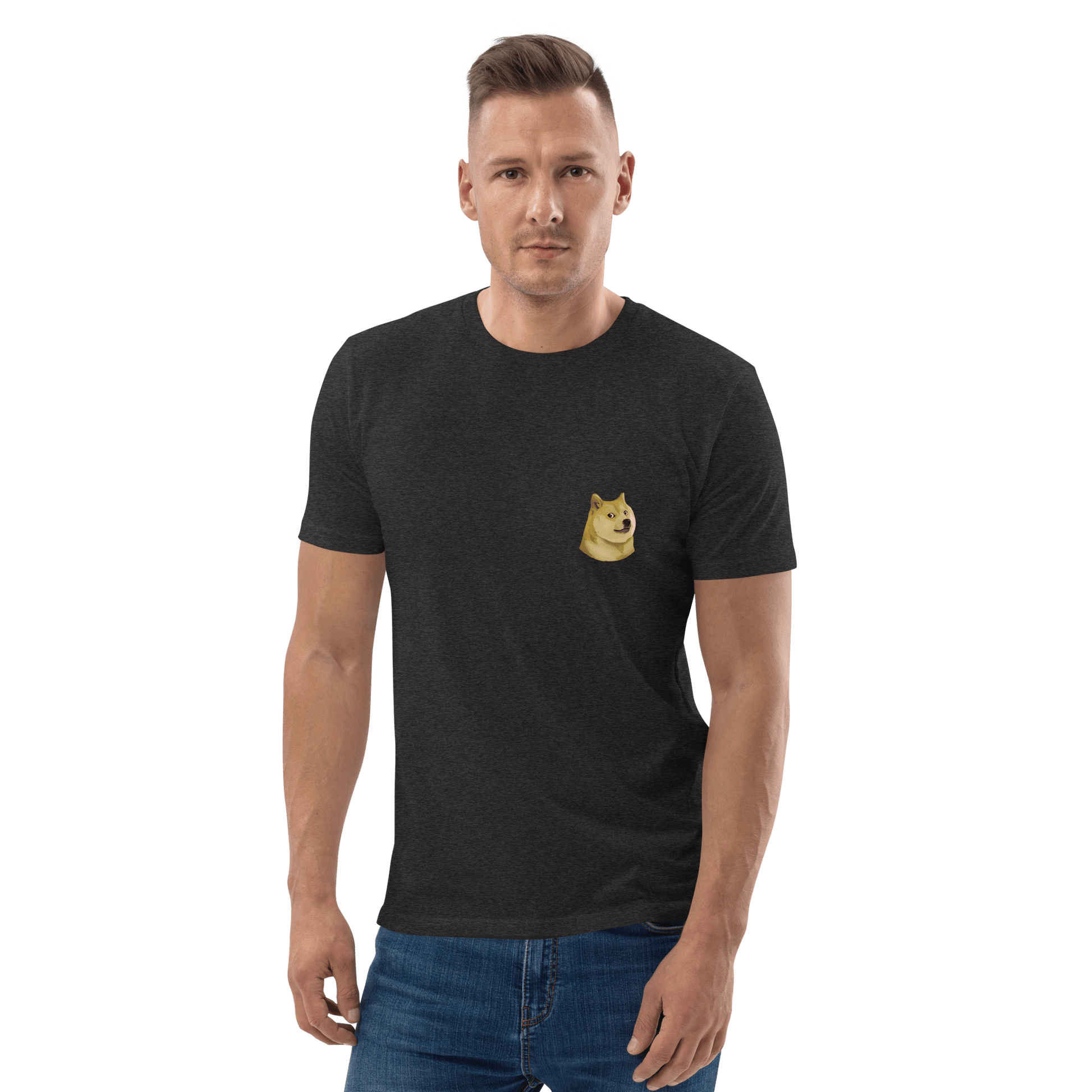 Doge Premium Organic T-Shirt Meme - Cotton Pink | Shirtposting