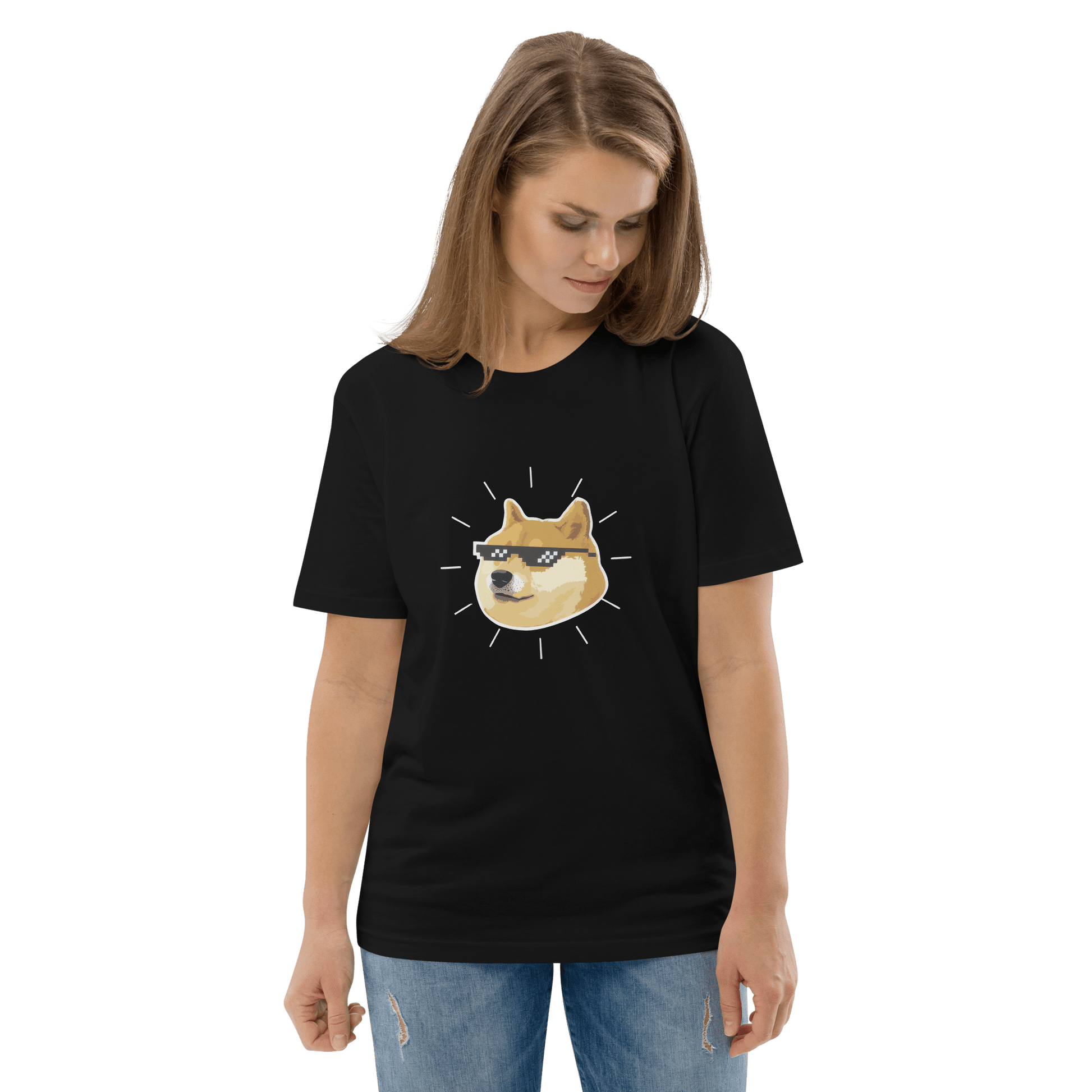 Doge Premium Organic T-Shirt Meme - Desert Dust | Shirtposting