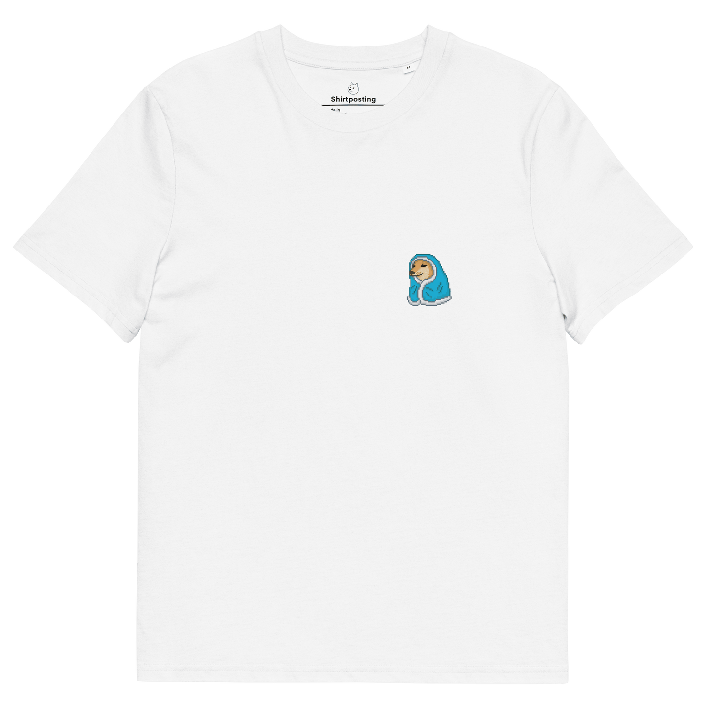 Doge Premium Organic T-Shirt Meme - White | Shirtposting