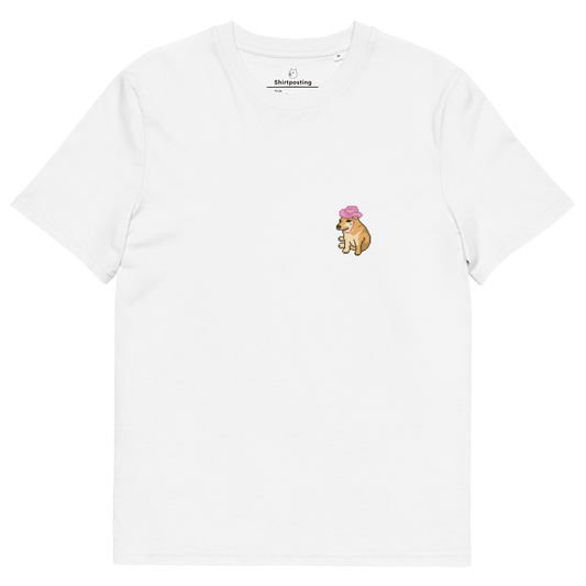 Doge Premium Organic T-Shirt Meme - White | Shirtposting