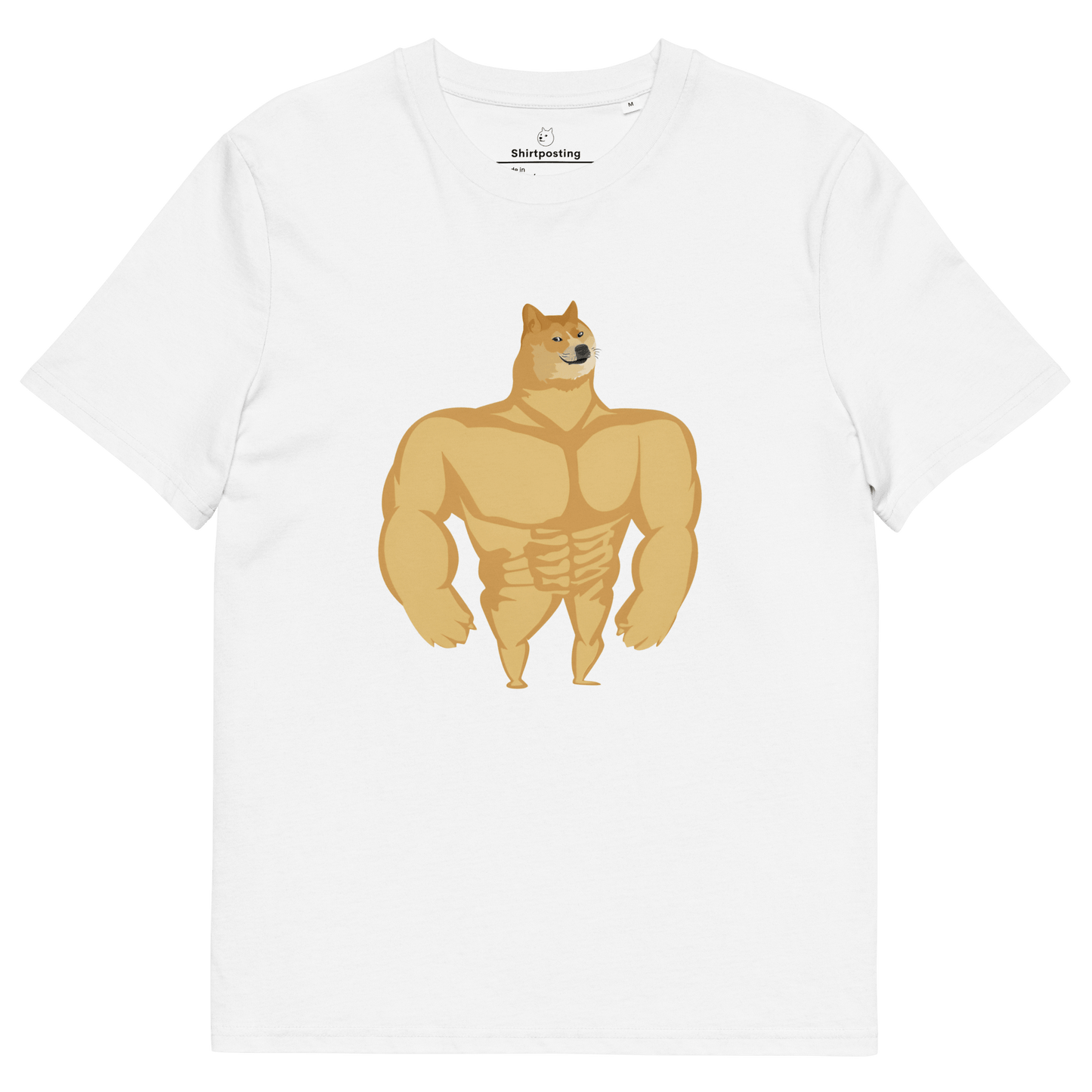Doge Premium Organic T-Shirt Meme - White | Shirtposting
