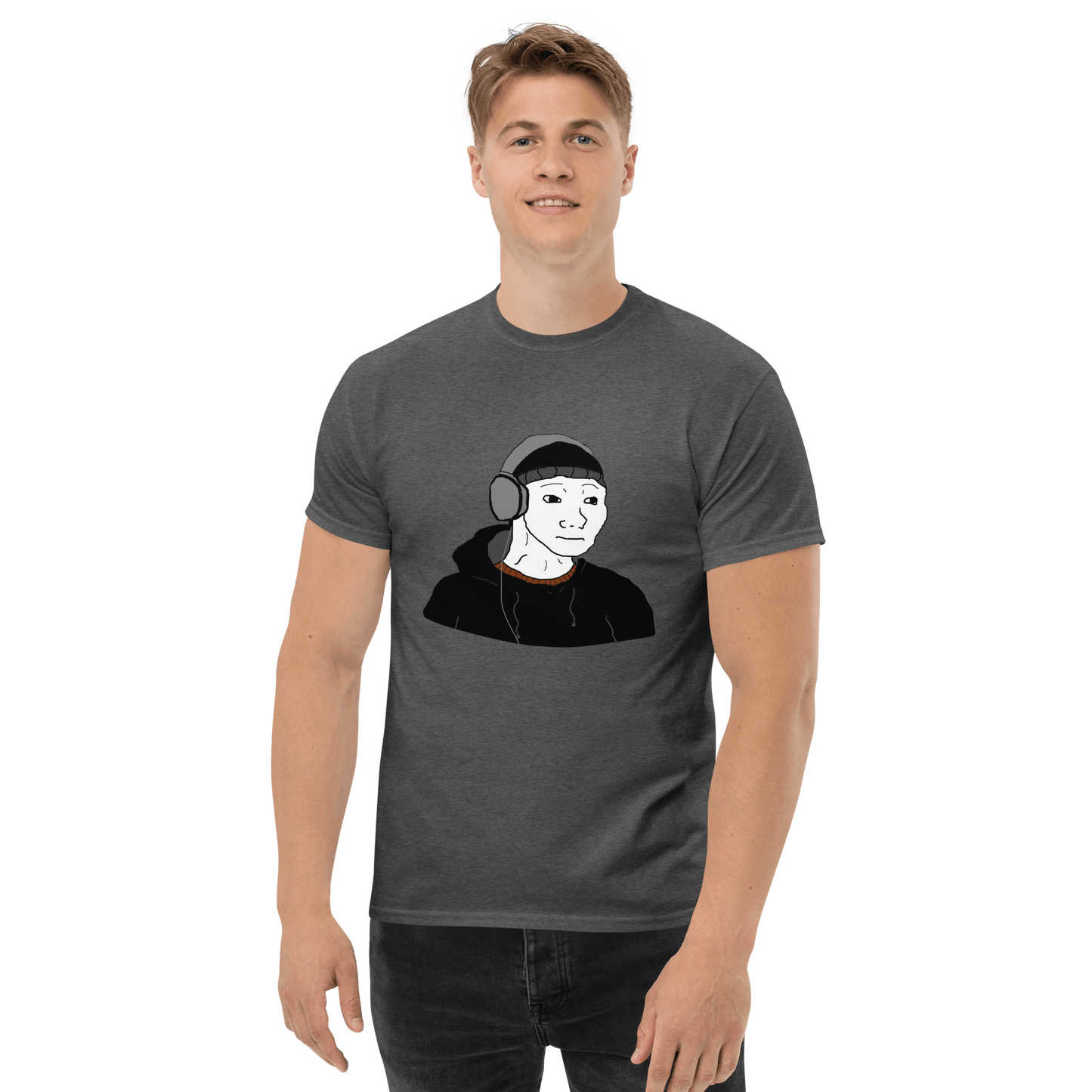 Doomer Wojak Classic T-Shirt Meme - Royal | Shirtposting