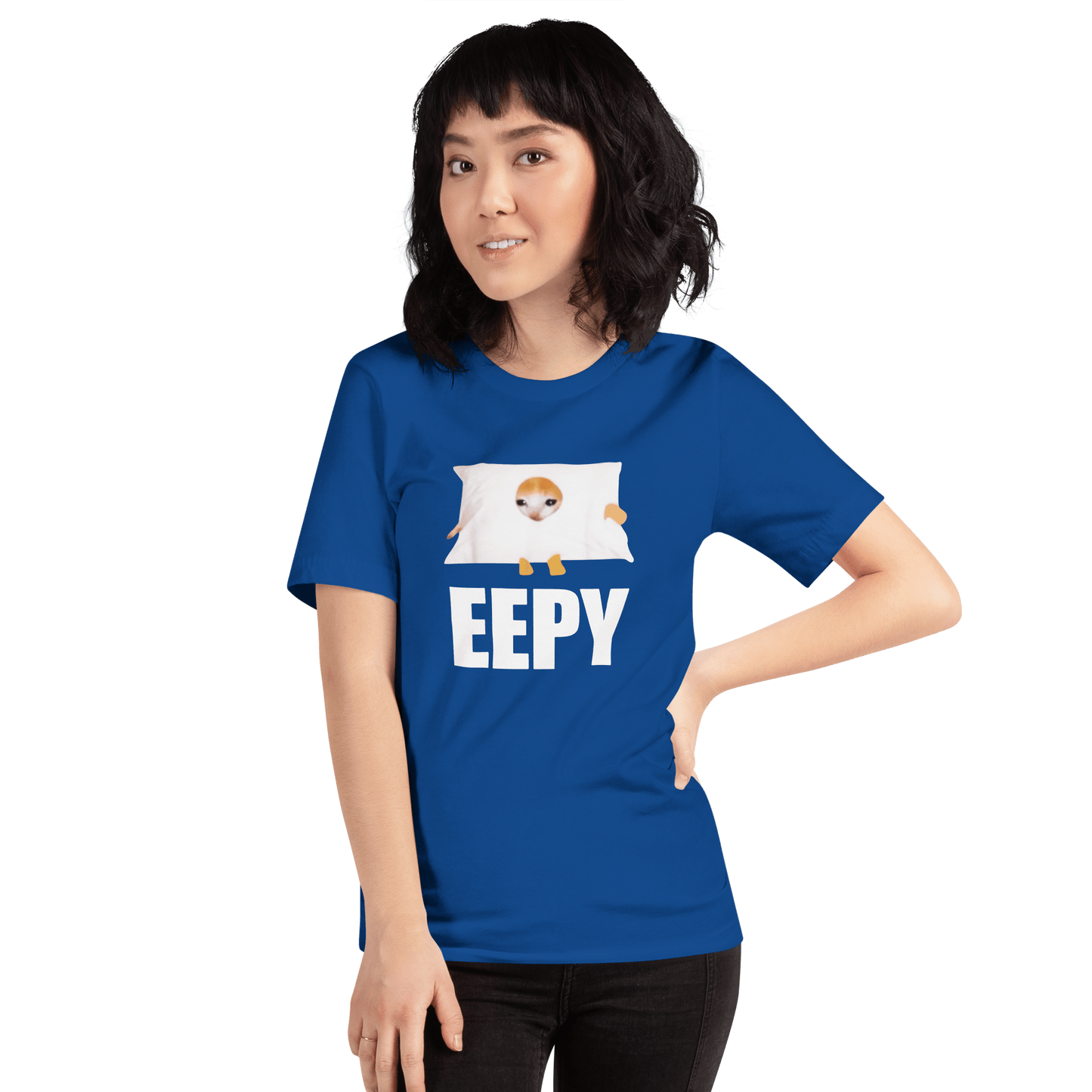 Eepy Classic T-Shirt Meme - Military Green | Shirtposting