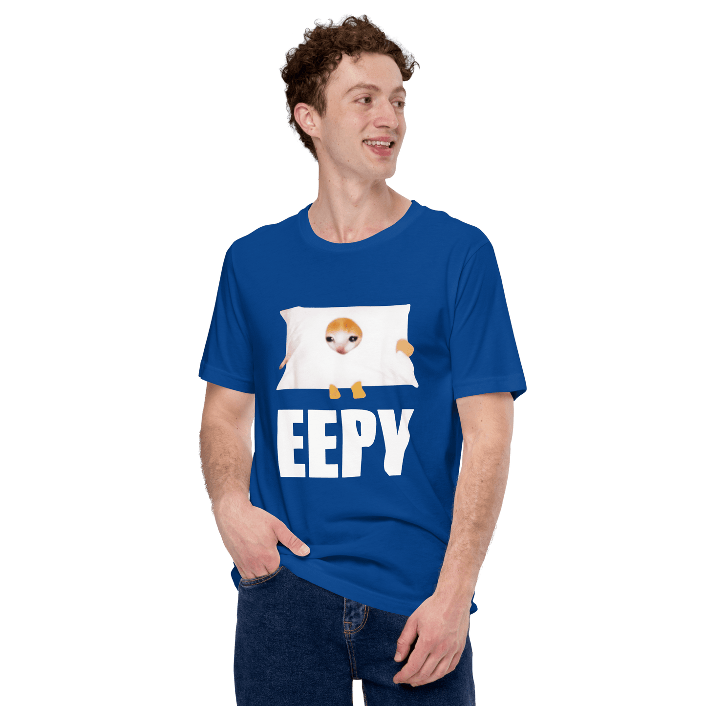 Eepy Classic T-Shirt Meme - Military Green | Shirtposting