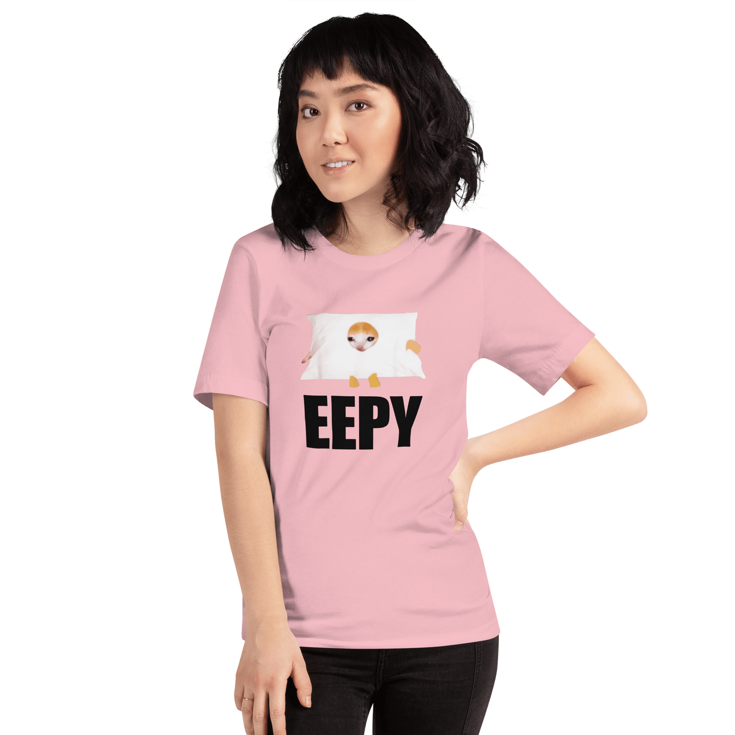 Eepy Classic T-Shirt Meme - Pink | Shirtposting