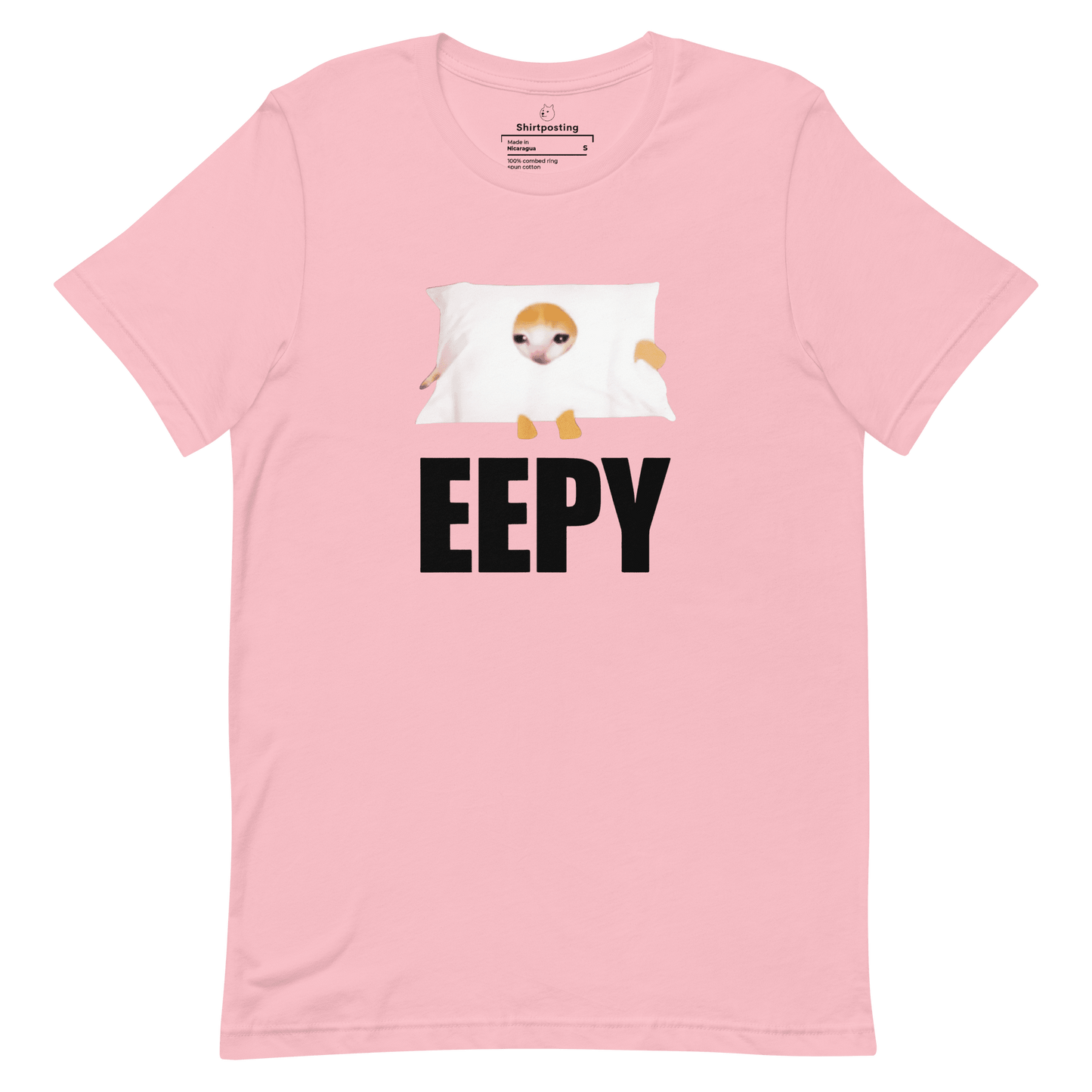 Eepy Classic T-Shirt Meme - Pink | Shirtposting