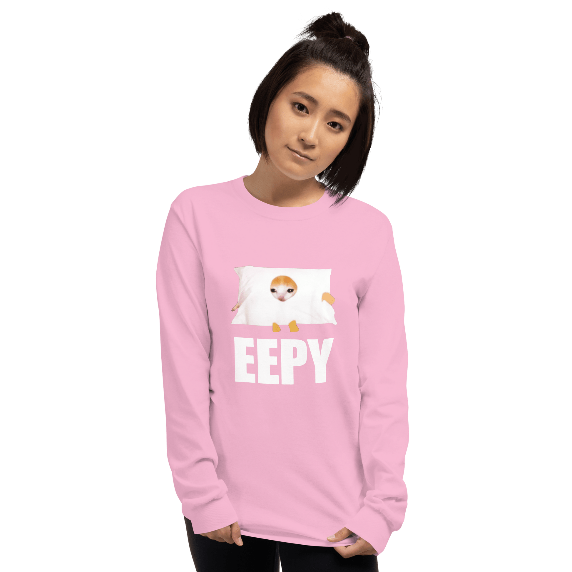 Eepy Long Sleeve T-Shirt Meme - Sand | Shirtposting