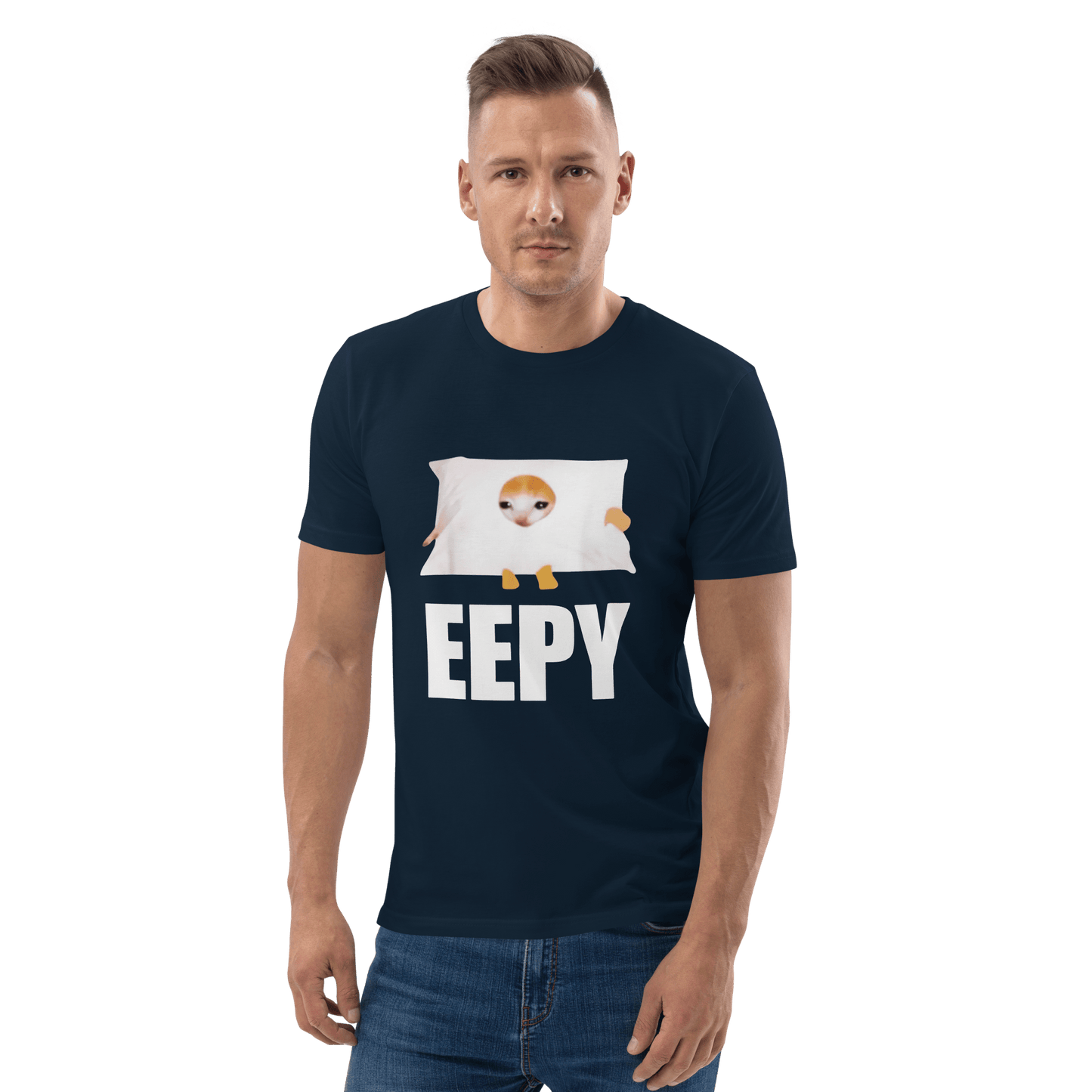 Eepy Premium Organic T-Shirt Meme - Black | Shirtposting