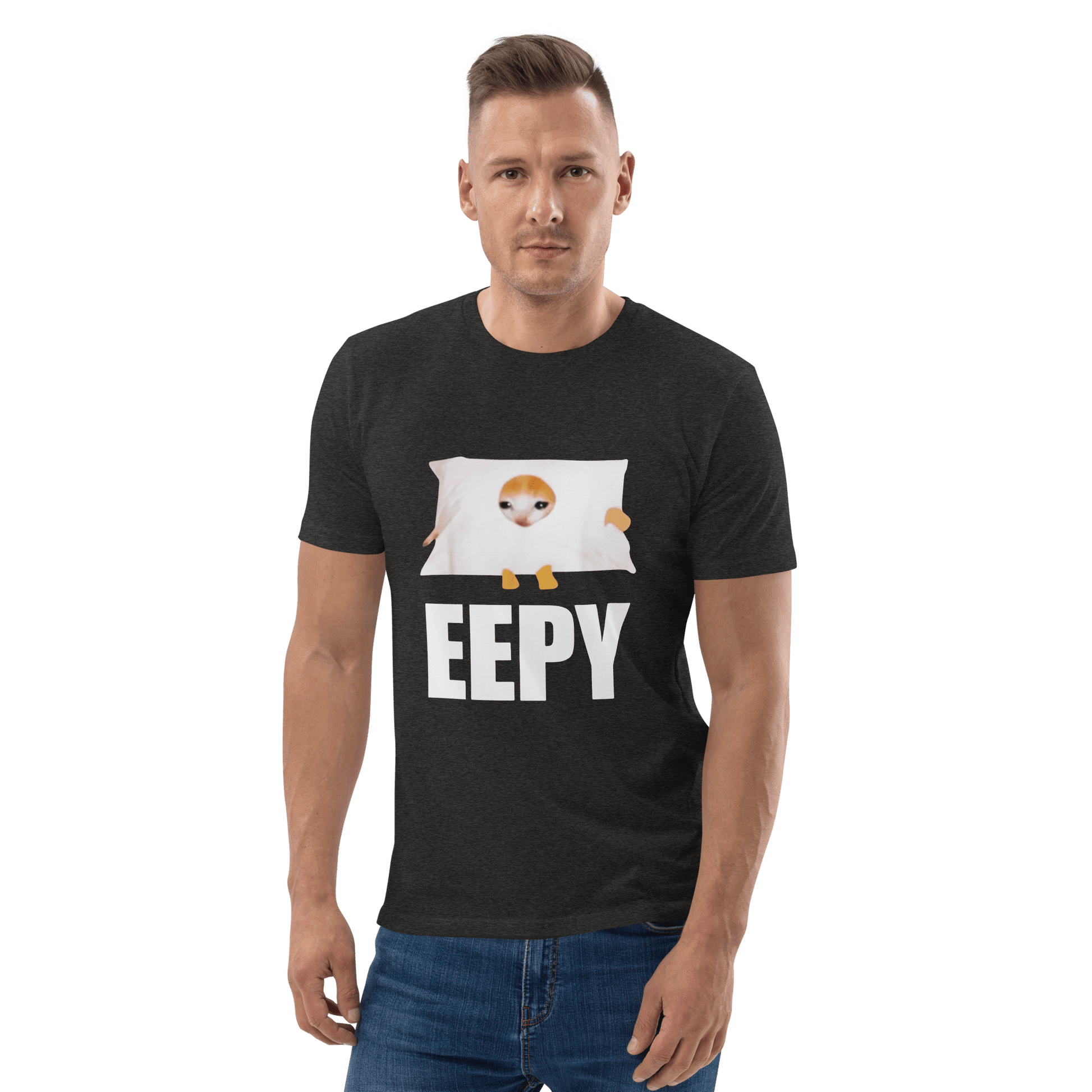 Eepy Premium Organic T-Shirt Meme - Black | Shirtposting