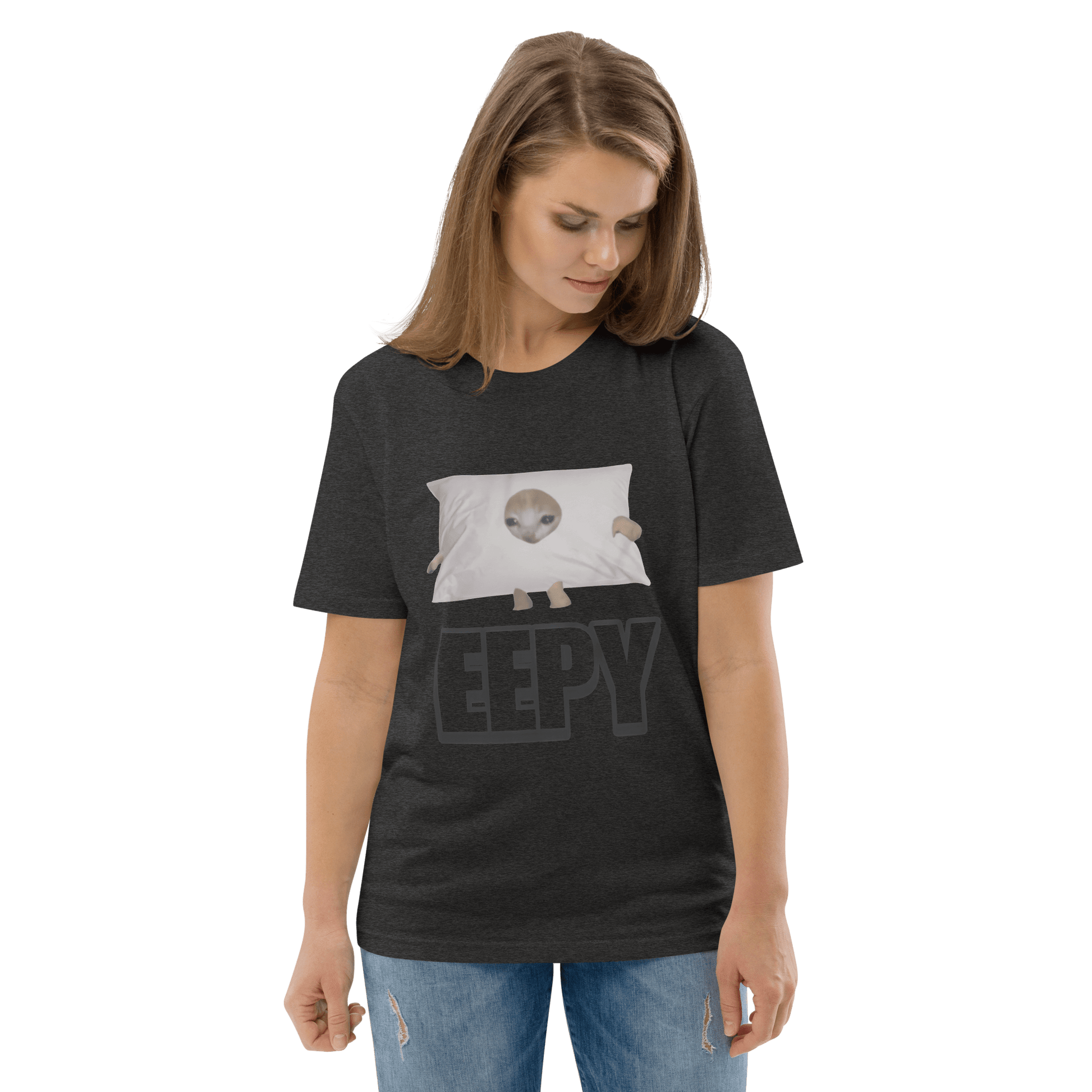 Eepy Premium Organic T-Shirt Meme - Cotton Pink | Shirtposting