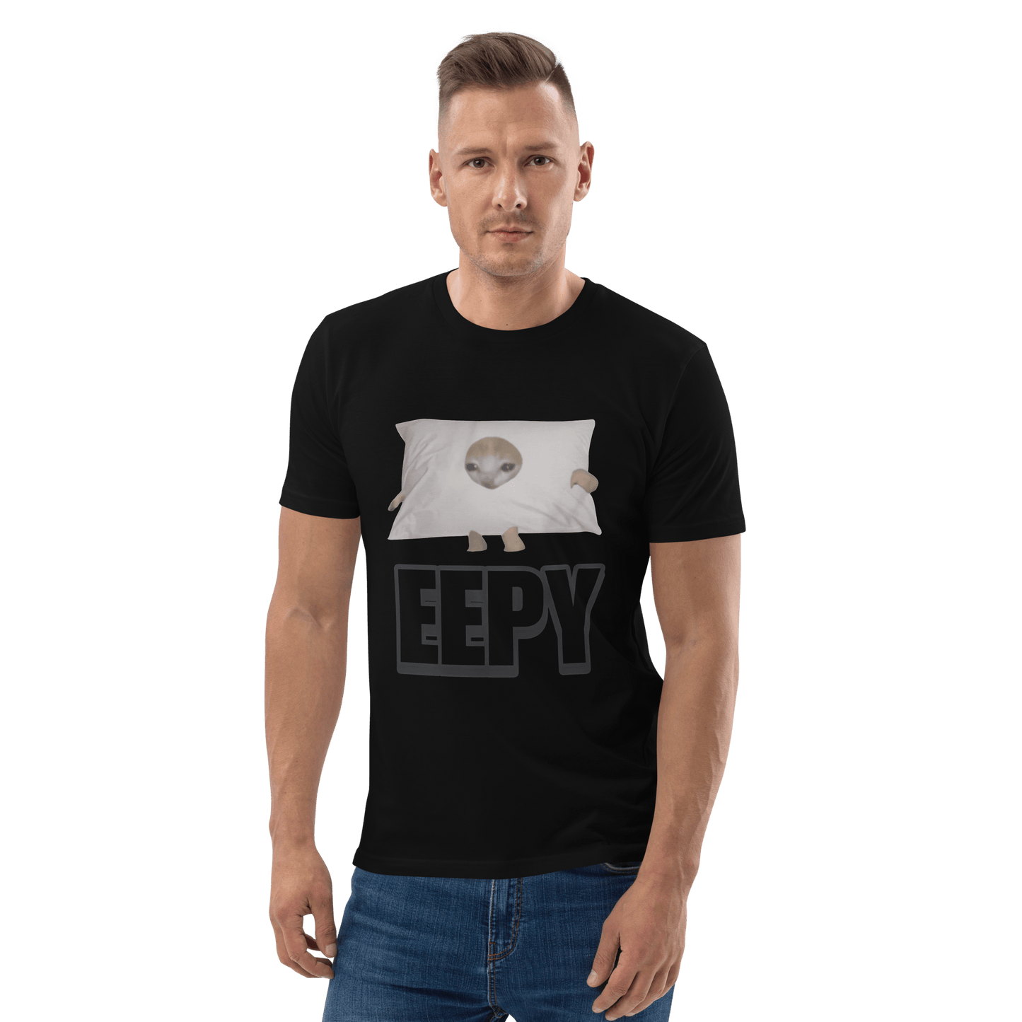 Eepy Premium Organic T-Shirt Meme - Cotton Pink | Shirtposting