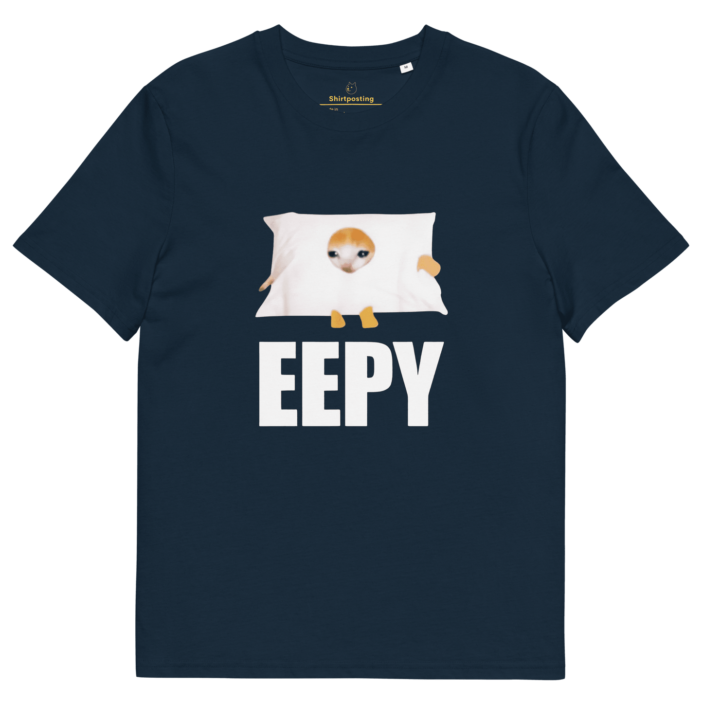 Eepy Premium Organic T-Shirt Meme - French Navy | Shirtposting