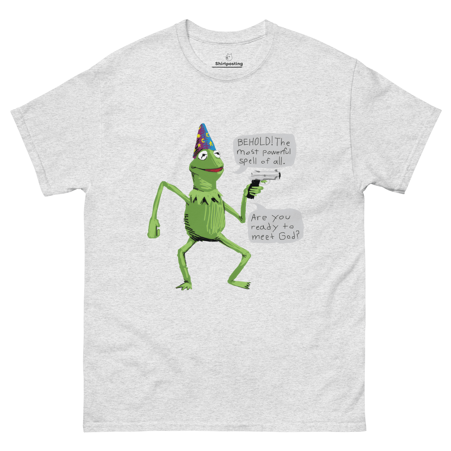 Frog Meme Classic T-Shirt Meme - Ash | Shirtposting