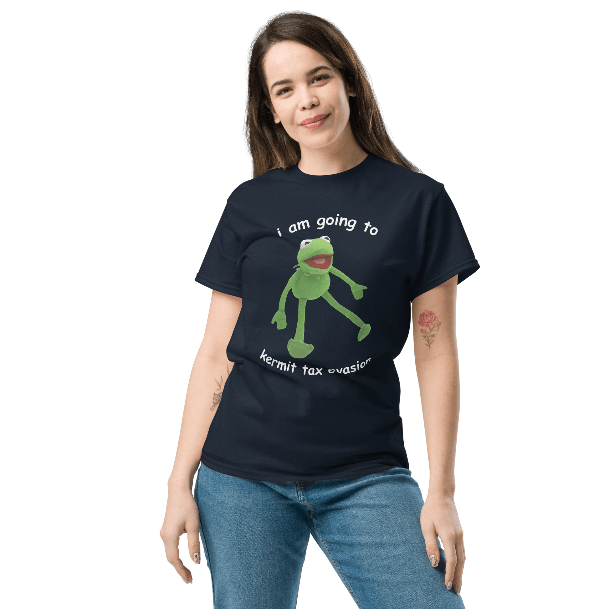 Frog Meme Classic T-Shirt Meme - Black | Shirtposting