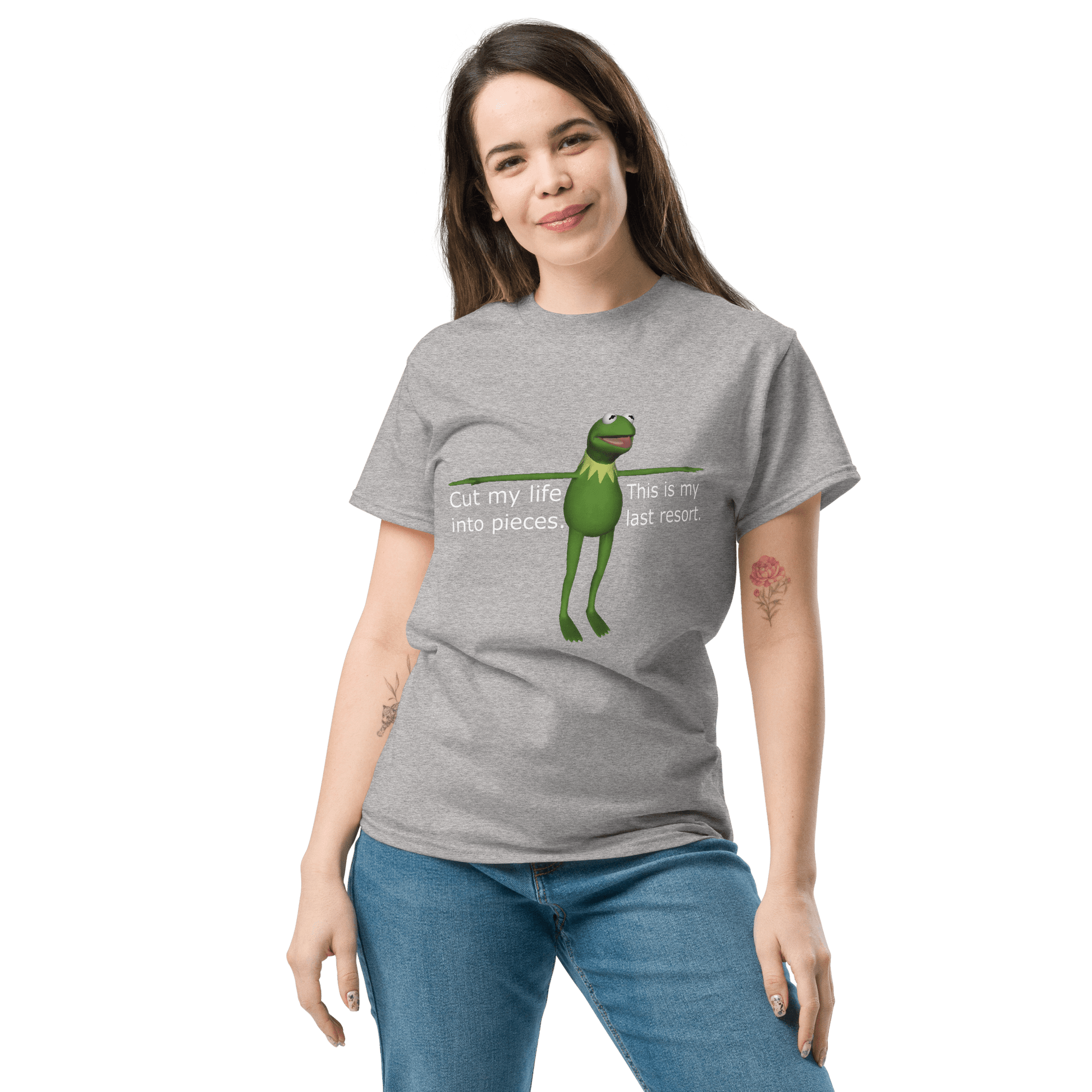 Frog Meme Classic T-Shirt Meme - Royal | Shirtposting