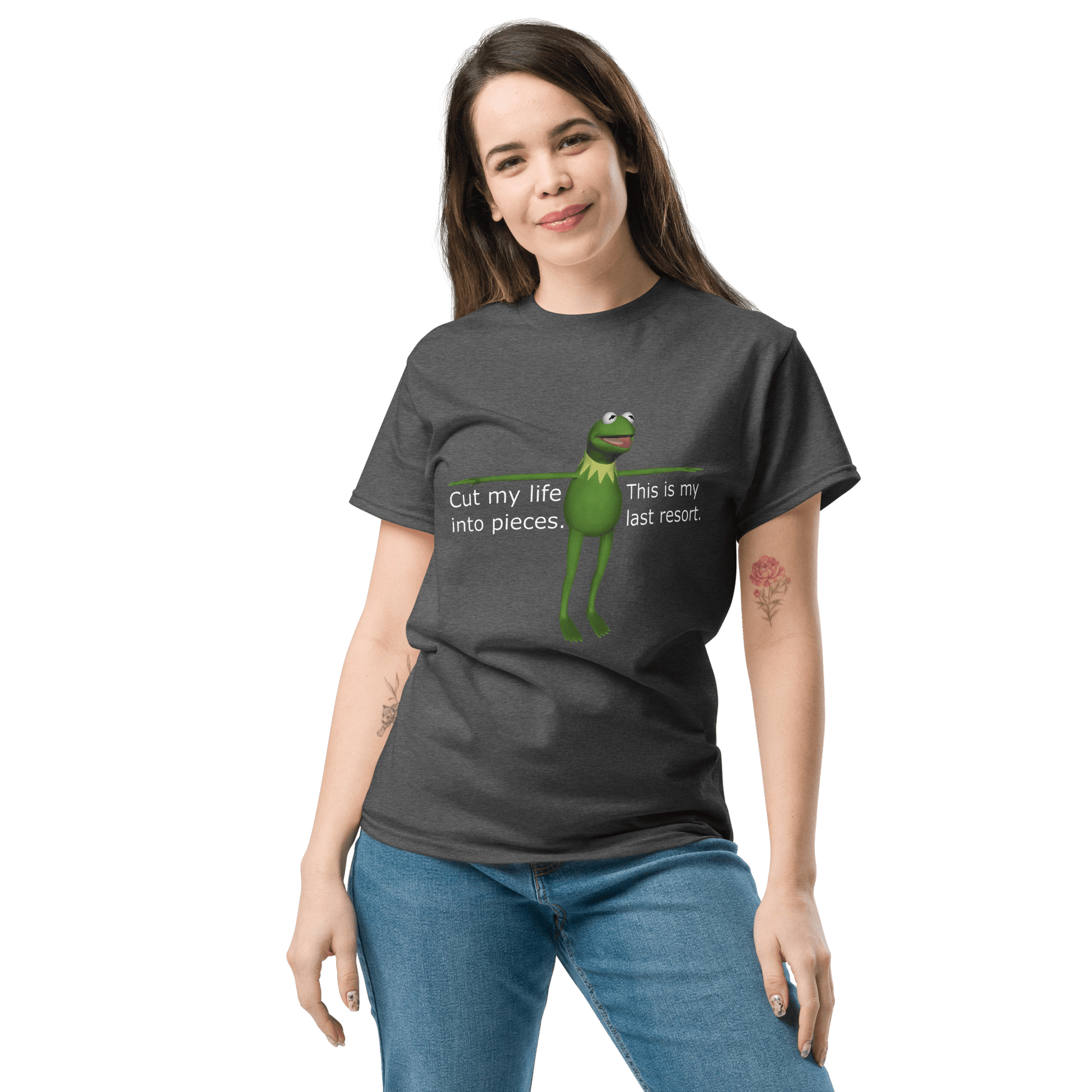 Frog Meme Classic T-Shirt Meme - Royal | Shirtposting