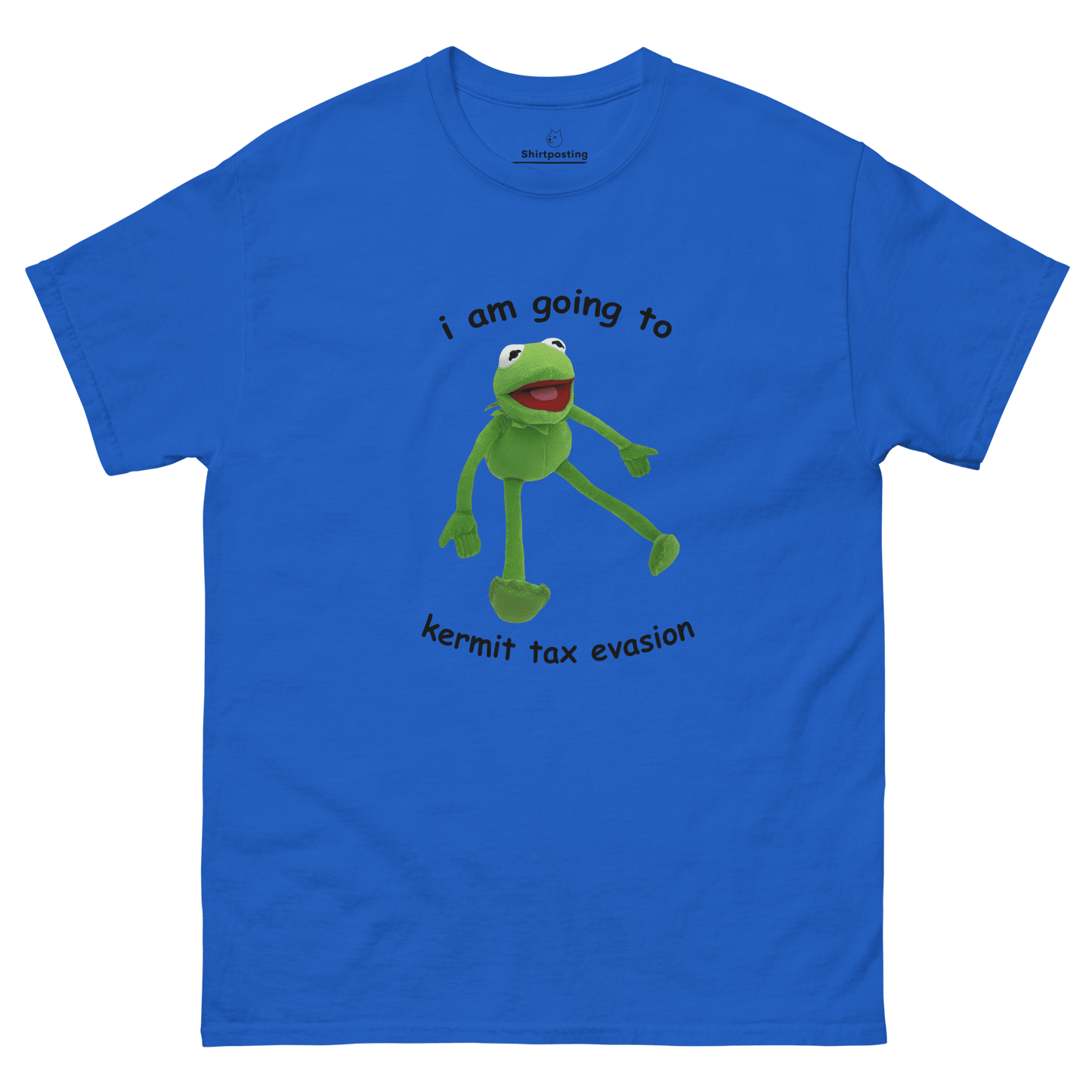Frog Meme Classic T-Shirt Meme - Royal | Shirtposting
