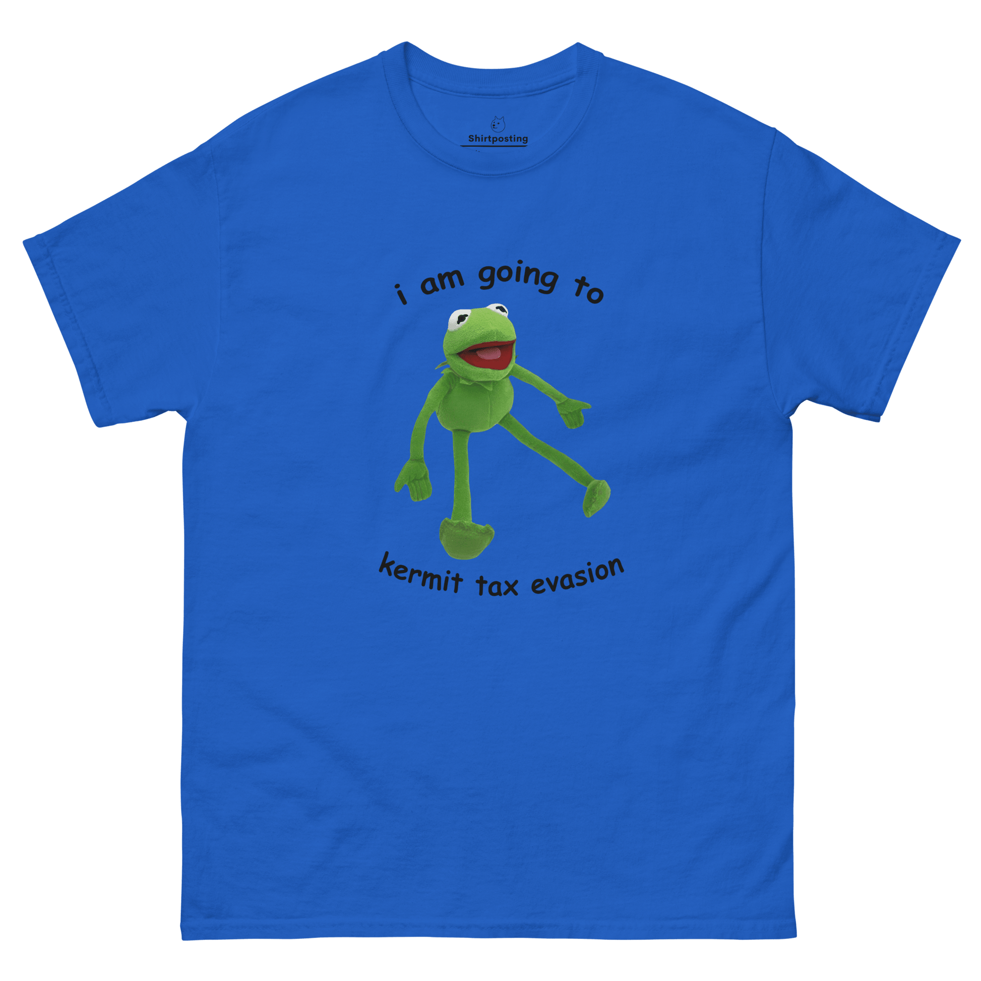 Frog Meme Classic T-Shirt Meme - Royal | Shirtposting