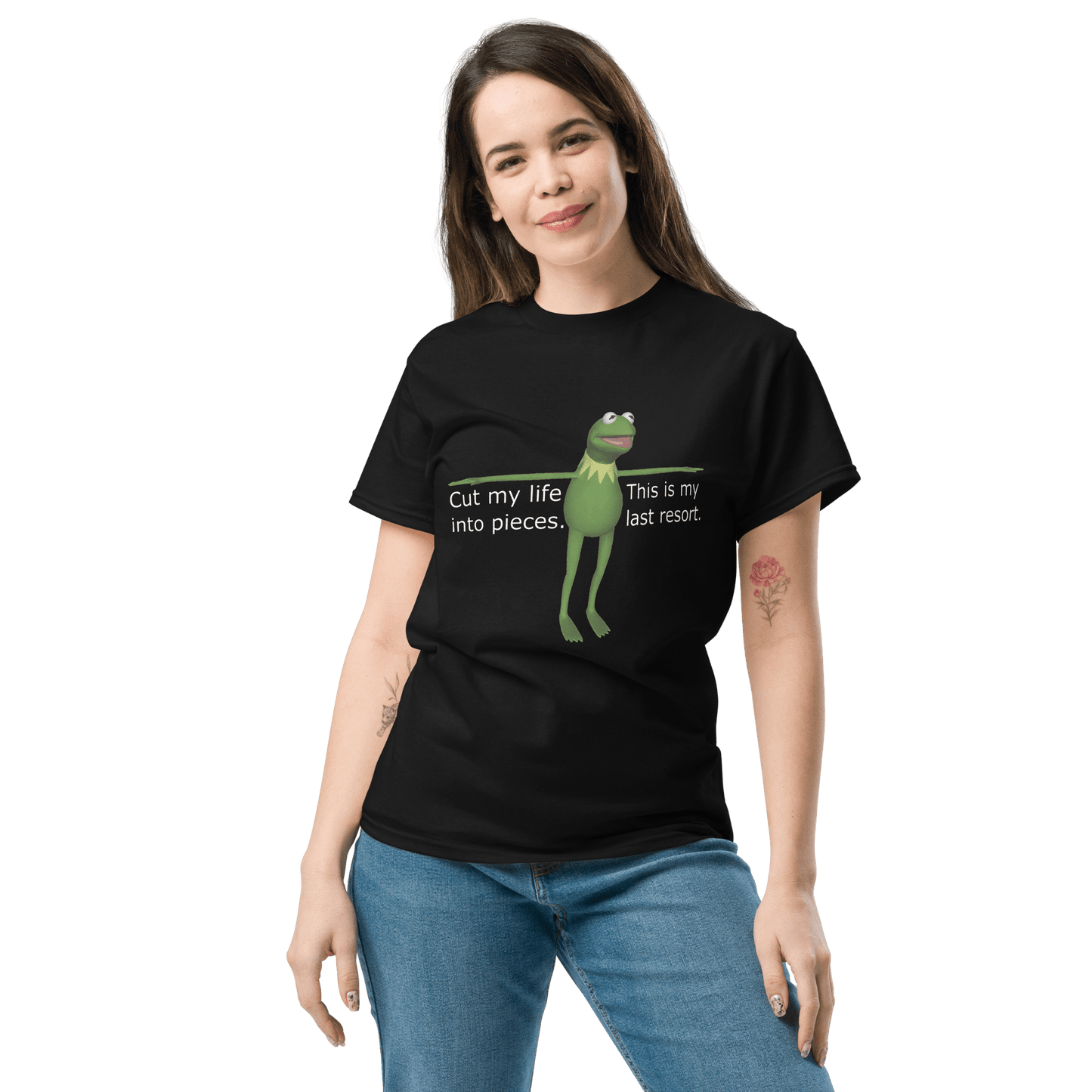 Frog Meme Classic T-Shirt Meme - Royal | Shirtposting