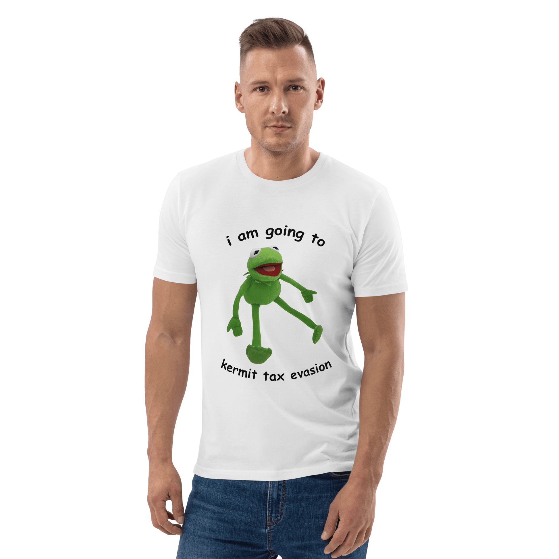 Frog Meme Premium Organic T-Shirt Meme - Desert Dust | Shirtposting
