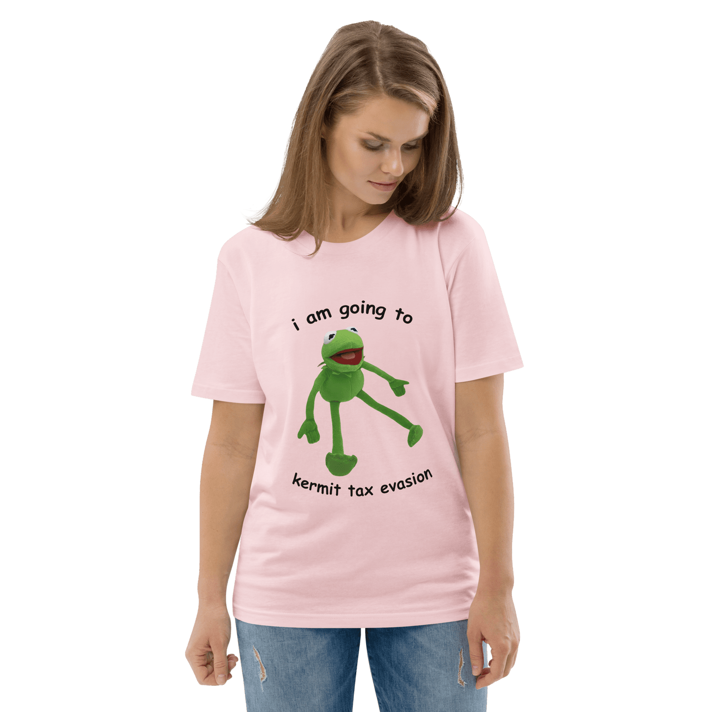 Frog Meme Premium Organic T-Shirt Meme - Desert Dust | Shirtposting