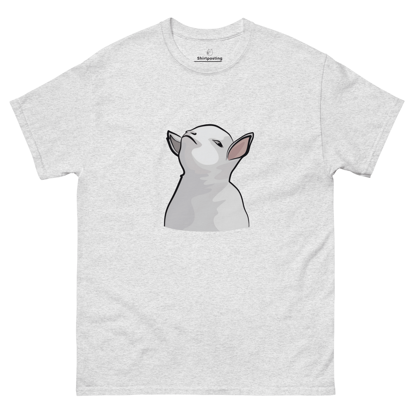 Goat Classic T-Shirt Meme - Ash | Shirtposting