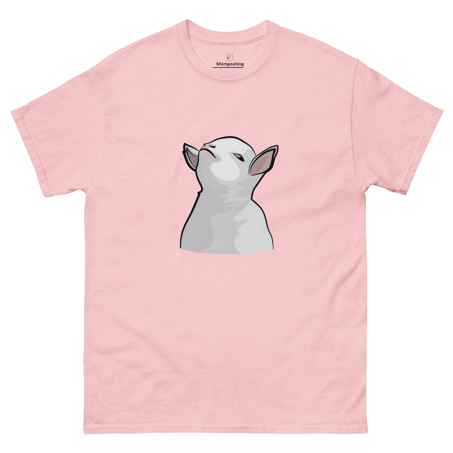 Goat Classic T-Shirt Meme - Light Pink | Shirtposting