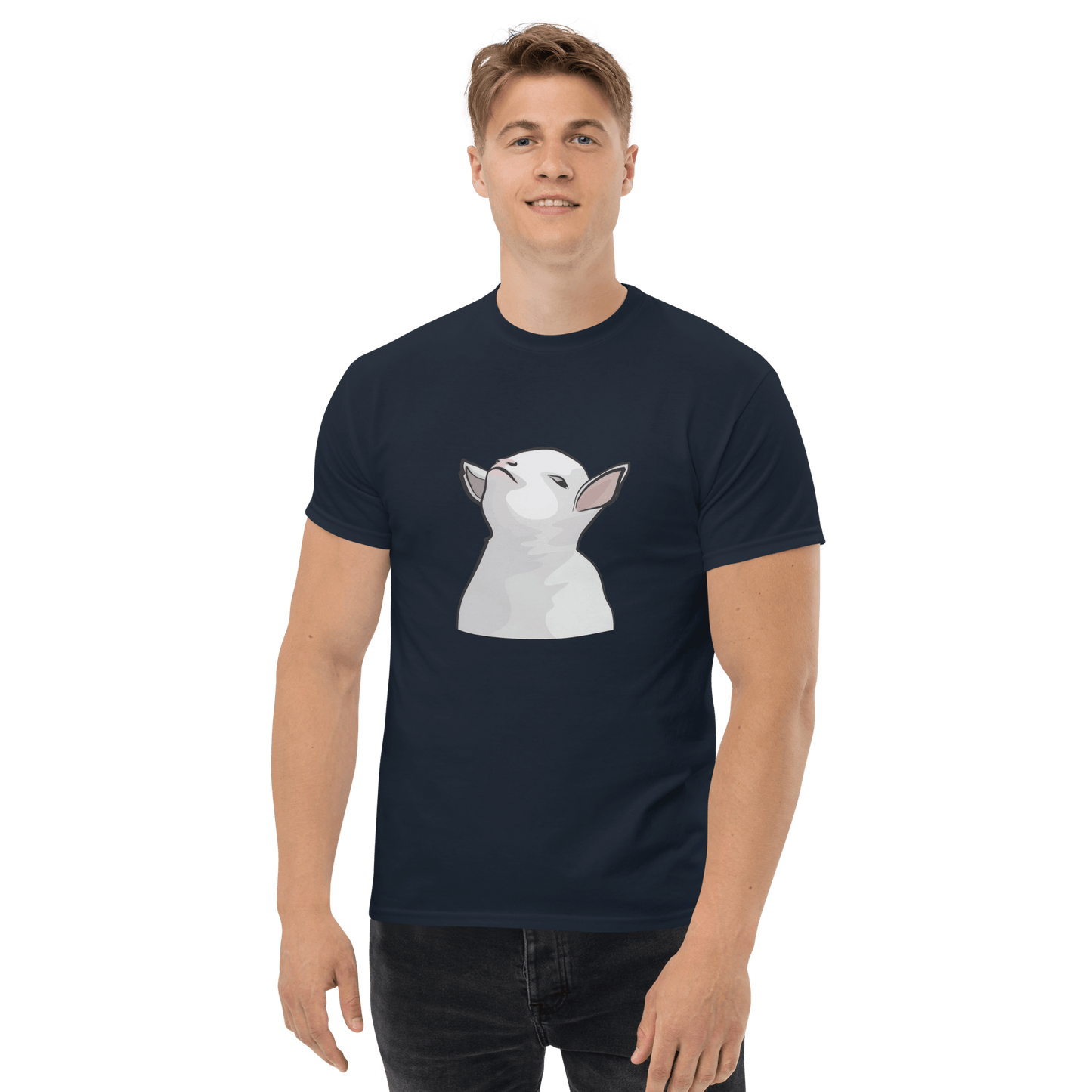 Goat Classic T-Shirt Meme - Royal | Shirtposting