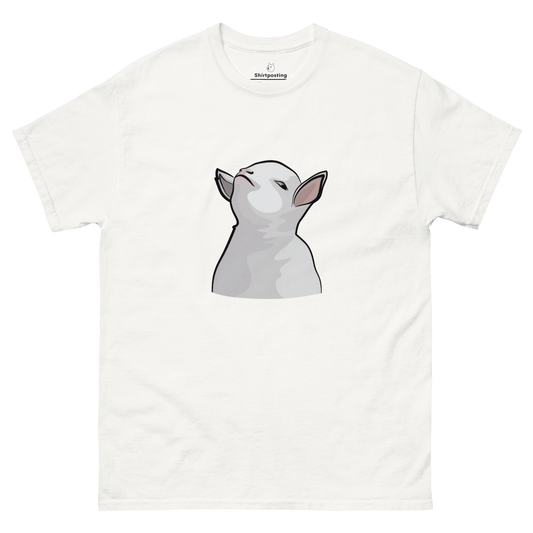 Goat Classic T-Shirt Meme - White | Shirtposting
