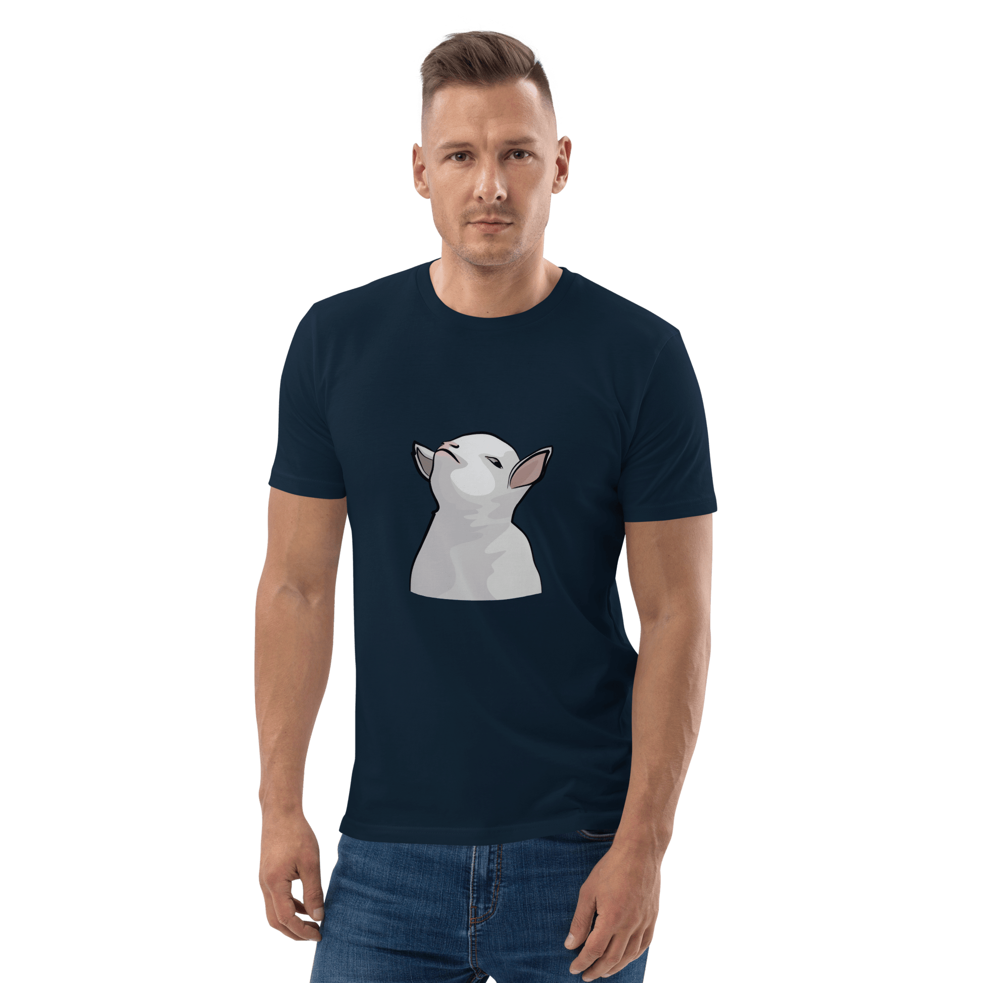 Goat Premium Organic T-Shirt Meme - Cotton Pink | Shirtposting