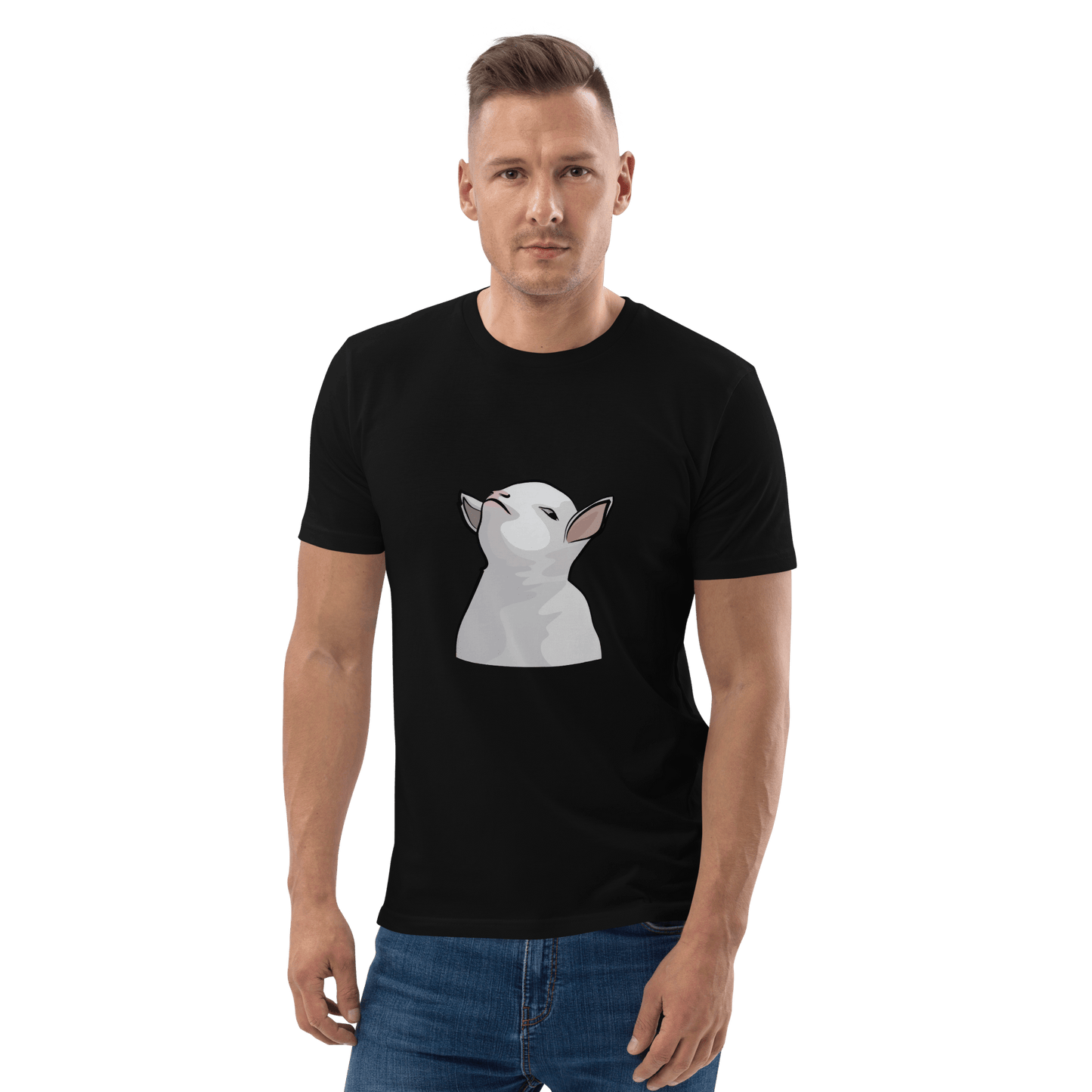 Goat Premium Organic T-Shirt Meme - Cotton Pink | Shirtposting