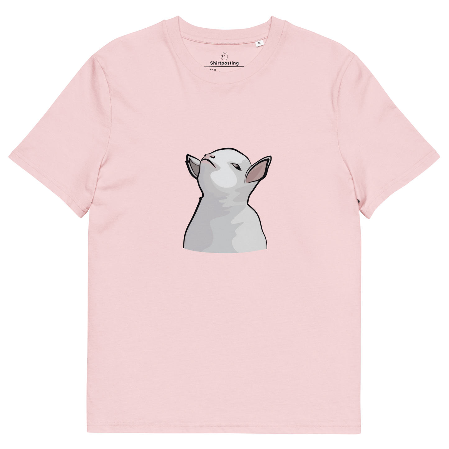 Goat Premium Organic T-Shirt Meme - Cotton Pink | Shirtposting